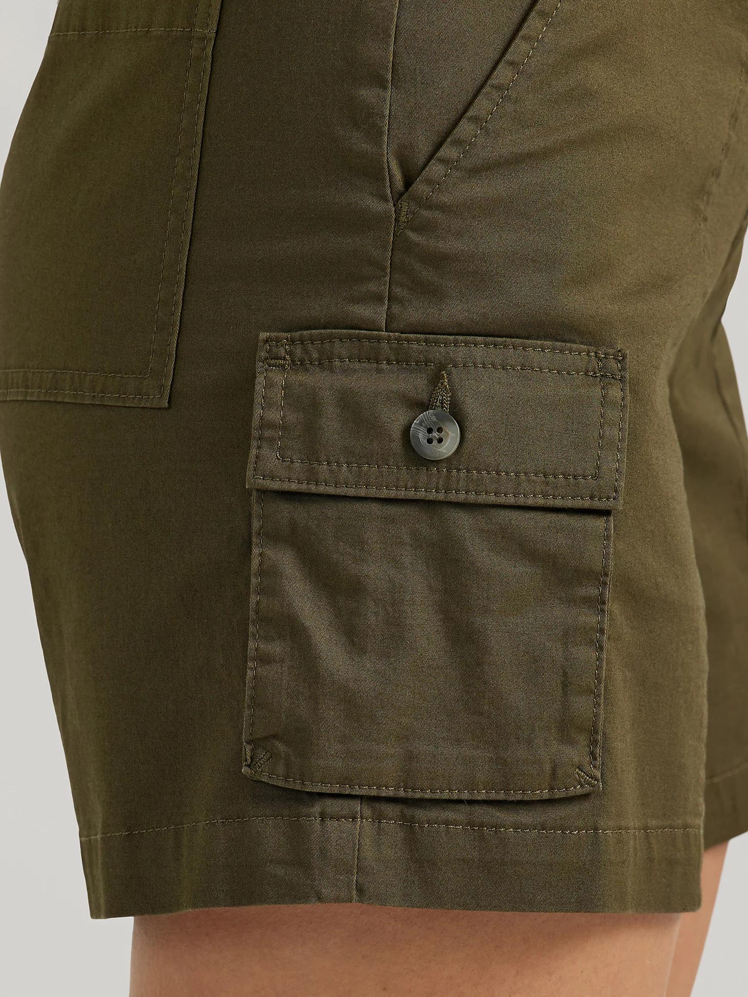 Women's Ultra Lux Comfort with Flex-to-Go Relaxed Fit Cargo Short | Women's Shorts | Lee® Product Image