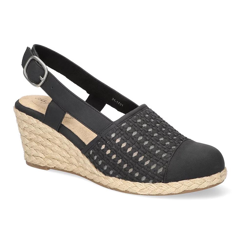 Easy Street Taffy Women's Slingback Espadrille Wedges,  Product Image