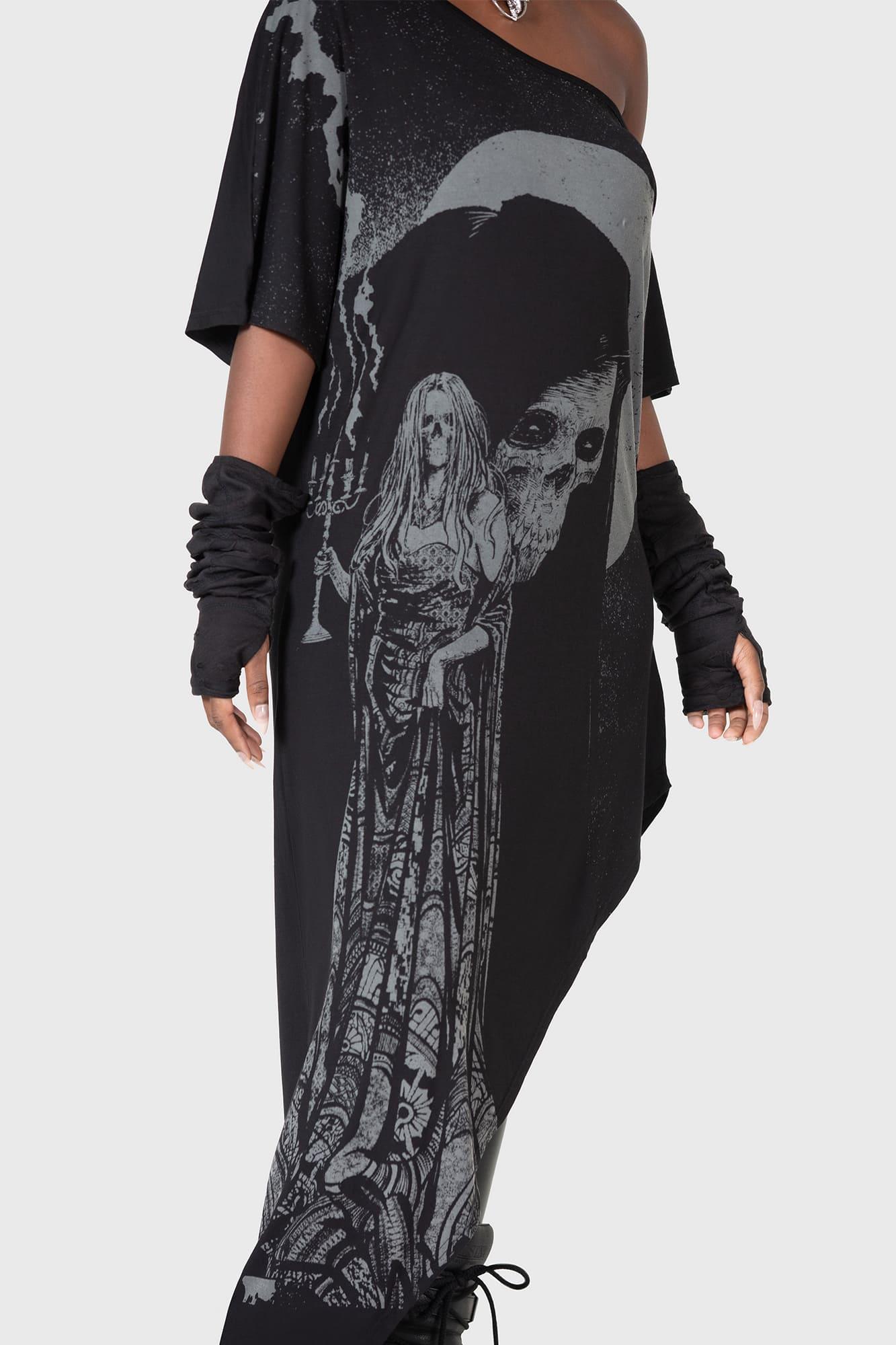 Lights Go Out Midi Dress - Resurrect Female Product Image