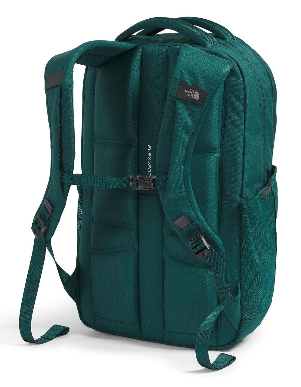 THE NORTH FACE Jester Luxe Womens Backpack - DEEP NORI/BURNT CORAL METALLIC Product Image