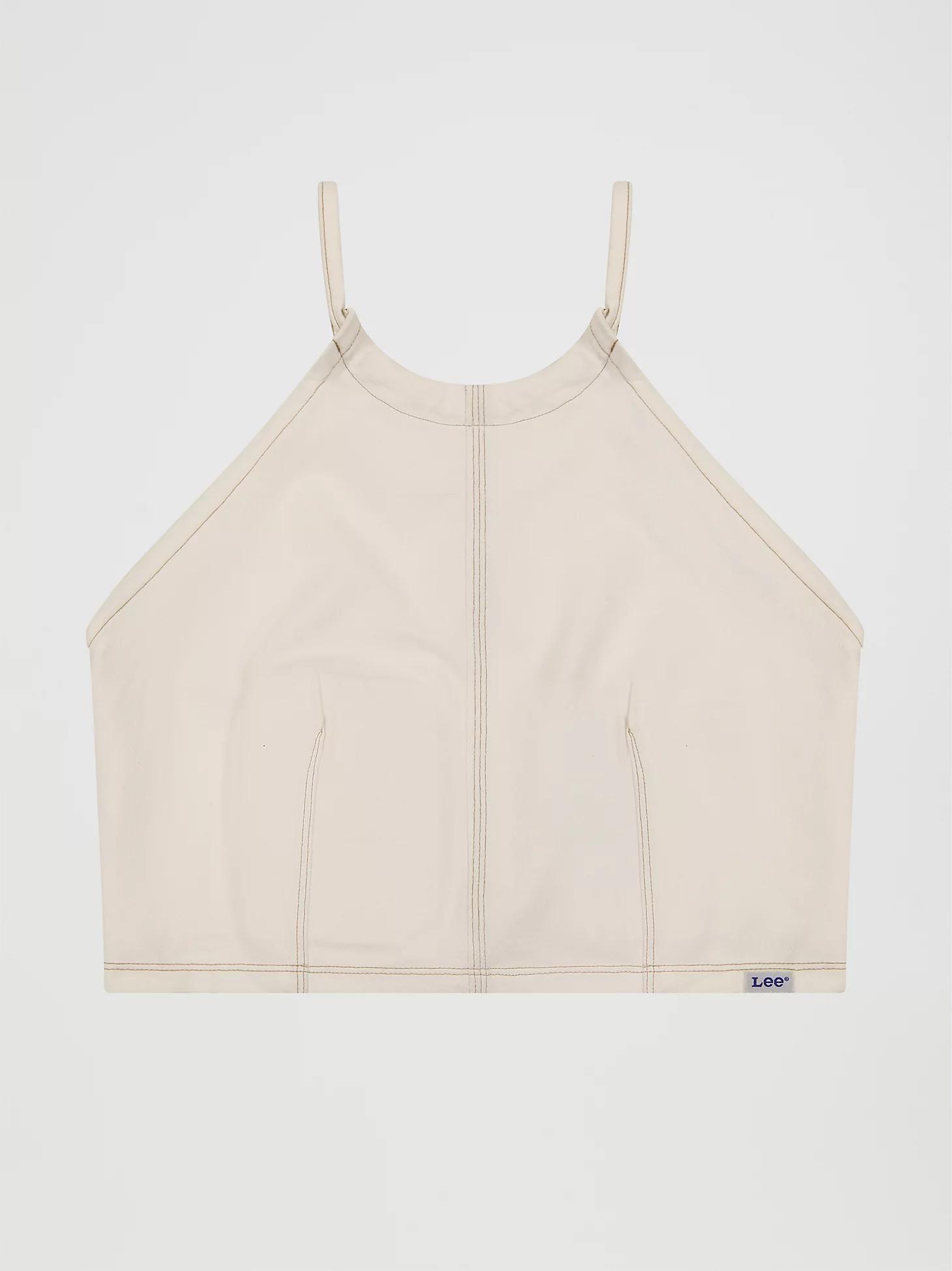 Women's Backless Tie Halter Tank | Women's Tops & Tees | Lee® Product Image