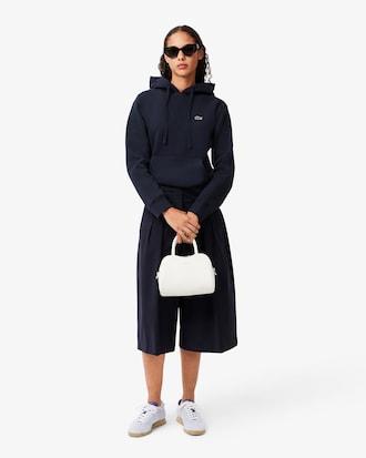 Women's Relaxed Fit Piqué Hoodie Product Image