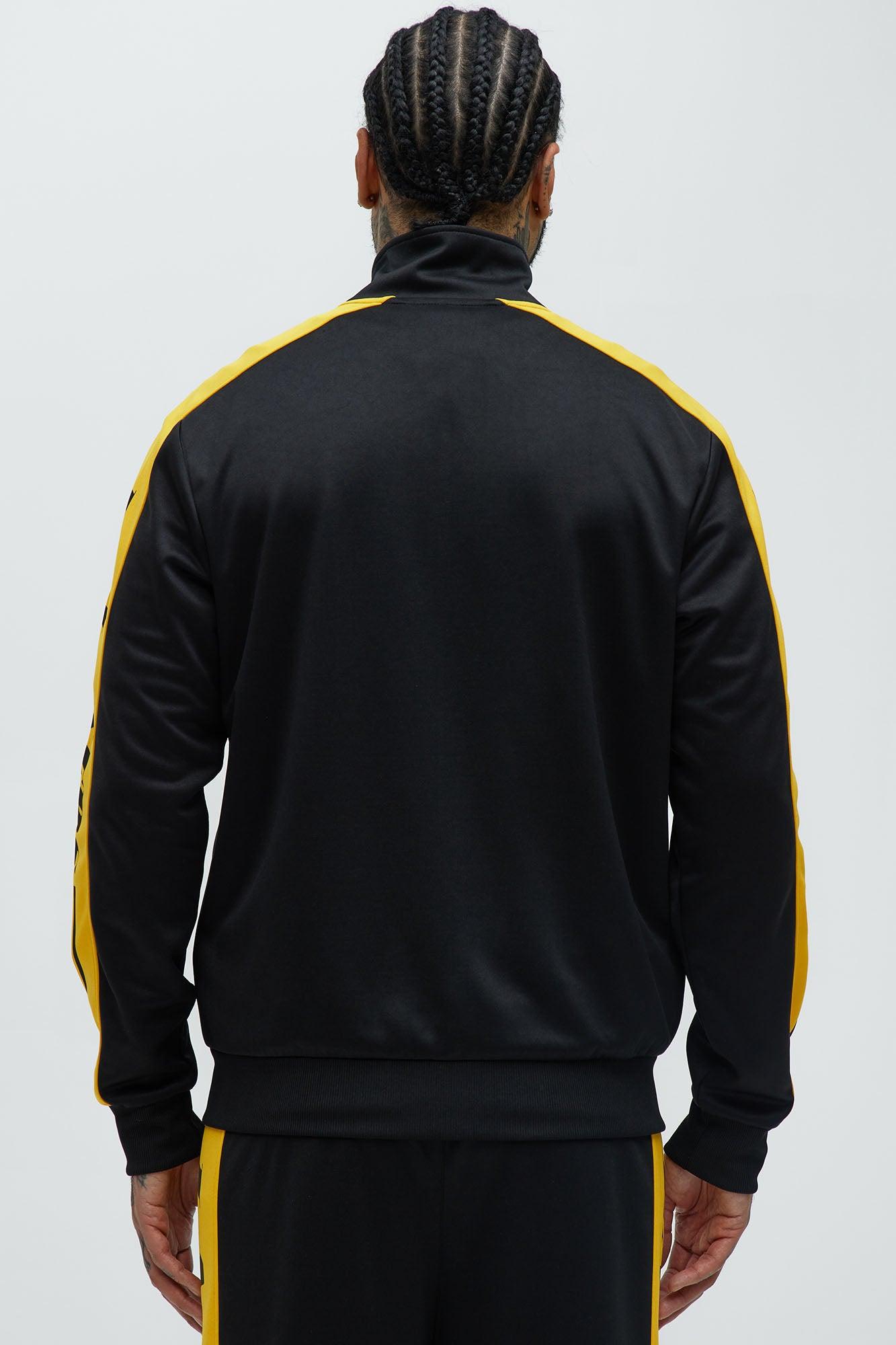 Lakers Stand By Track Jacket - Black Male Product Image