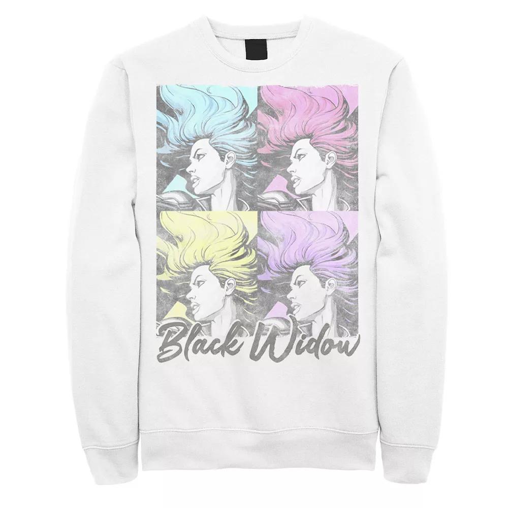Men's Marvel Black Widow Pop Sweatshirt,  Product Image