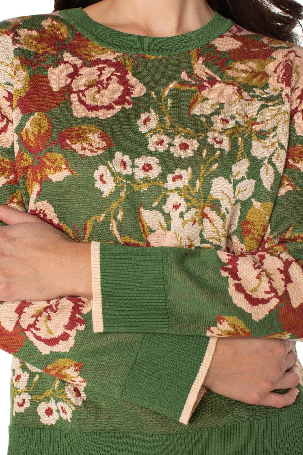 Long Sleeve Crew Neck Sweater Product Image