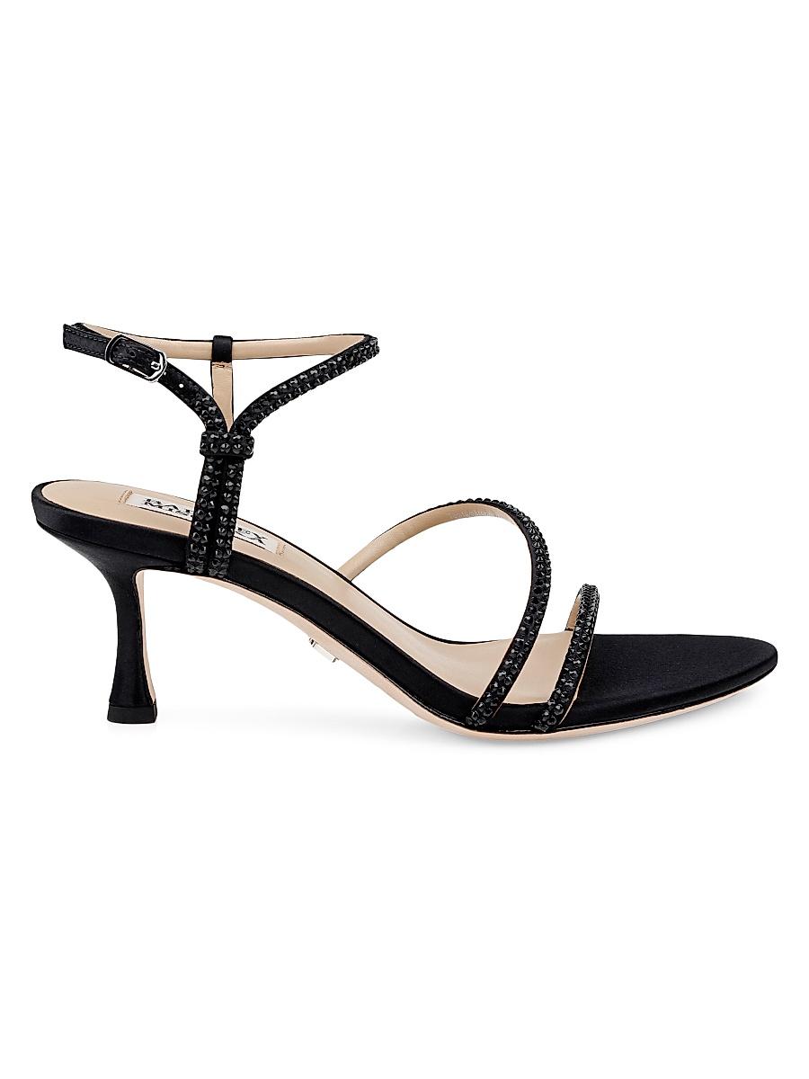 Womens Julianna 65MM Satin Sandals Product Image