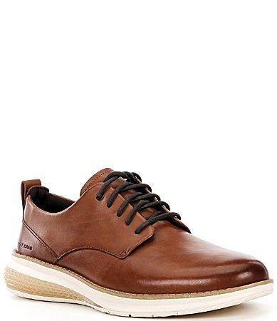 Cole Haan Mens riginalGrand Energyweave Plain Toe Leather Oxfords Product Image