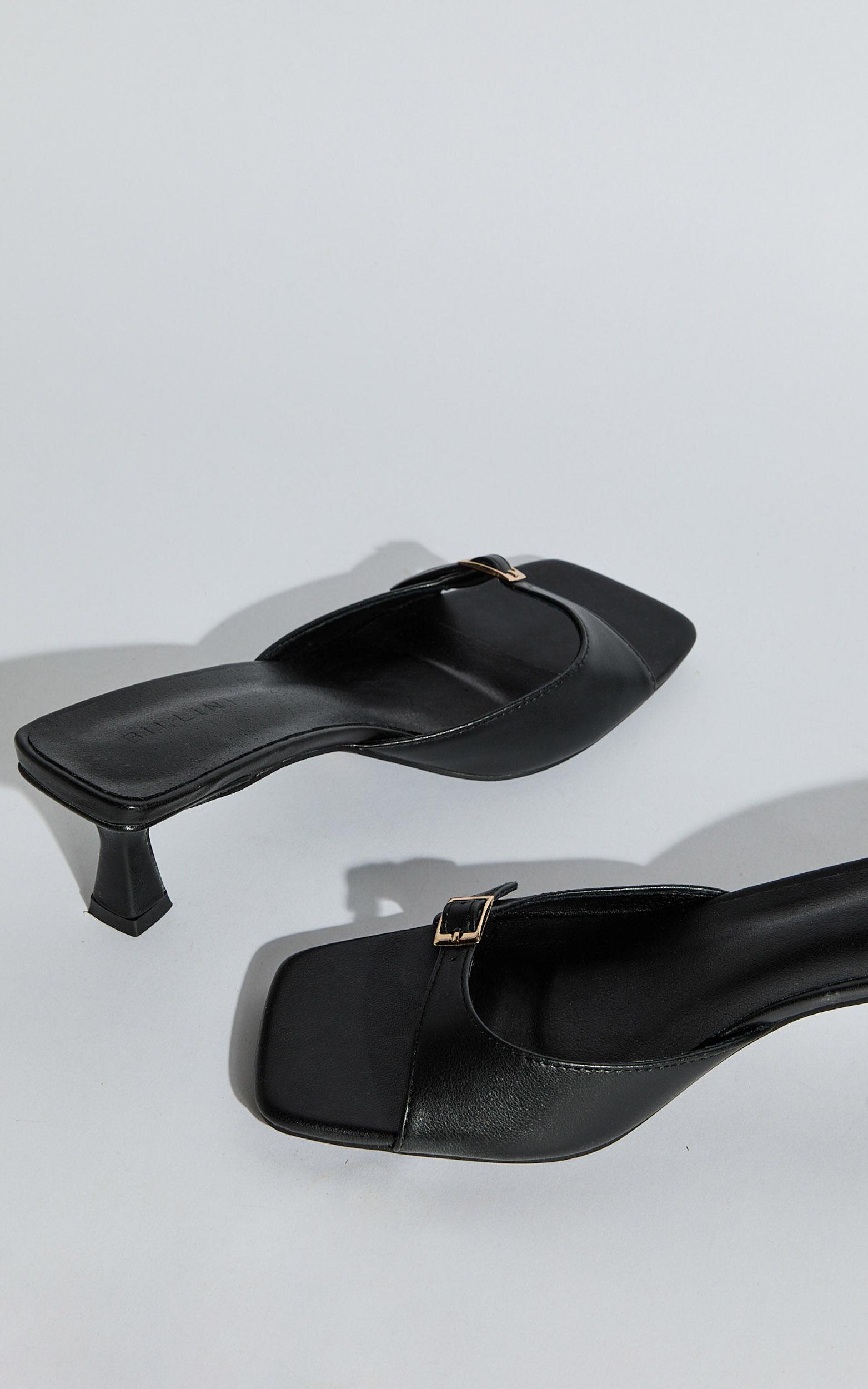 Billini - Tilden Hardware Detail Heels in Black Product Image