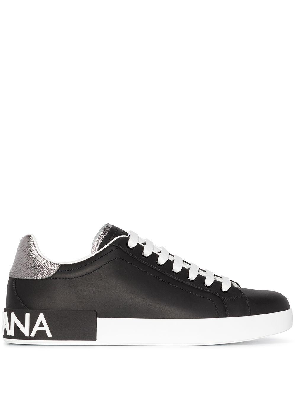 Portofino leather sneakers Product Image