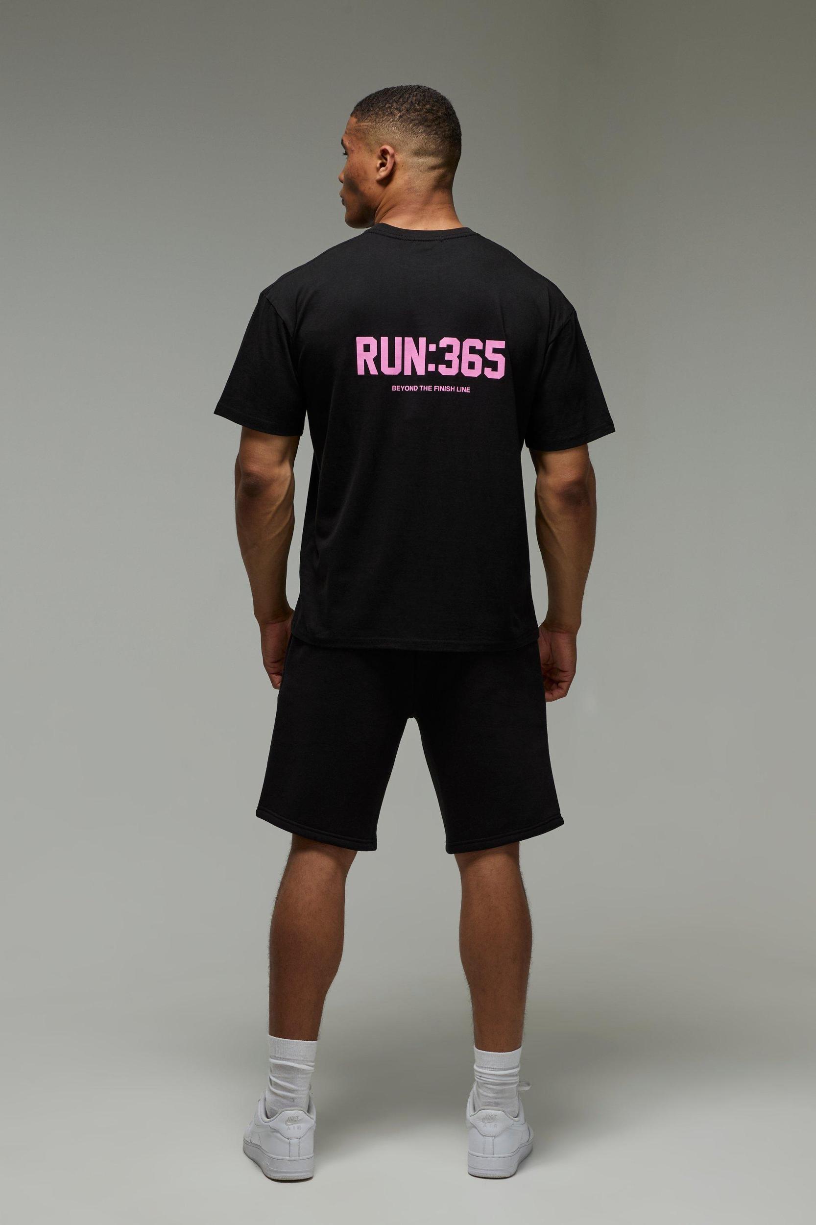 MAN Active Run:365 Oversized T-Shirt | boohooMAN USA Product Image