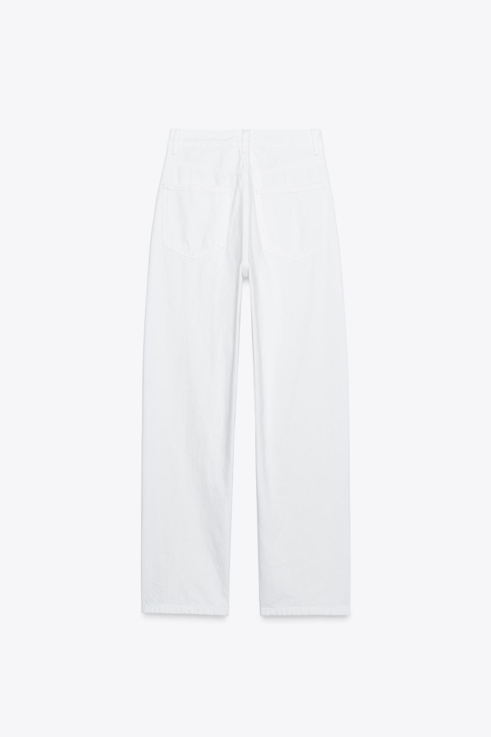 HIGH-WAISTED TRF MOM FIT JEANS Product Image