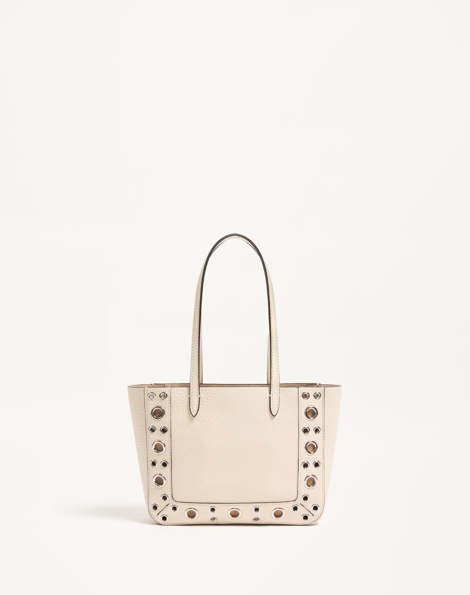 Valentino Garavani Nellcôte Mini Shopping Bag In Grainy Calfskin Product Image