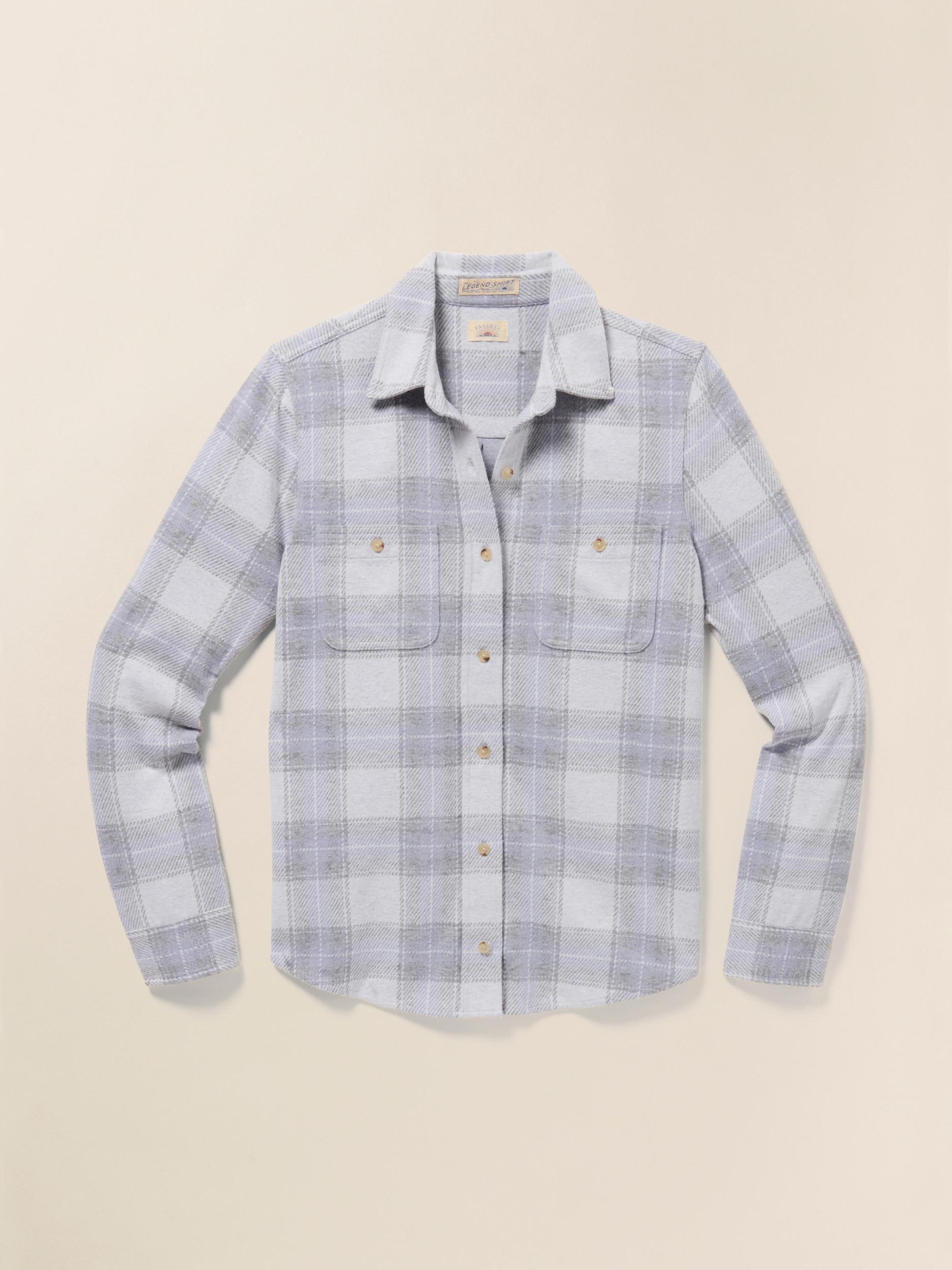Legend™ Sweater Shirt - Blue Ravine Plaid Female Product Image