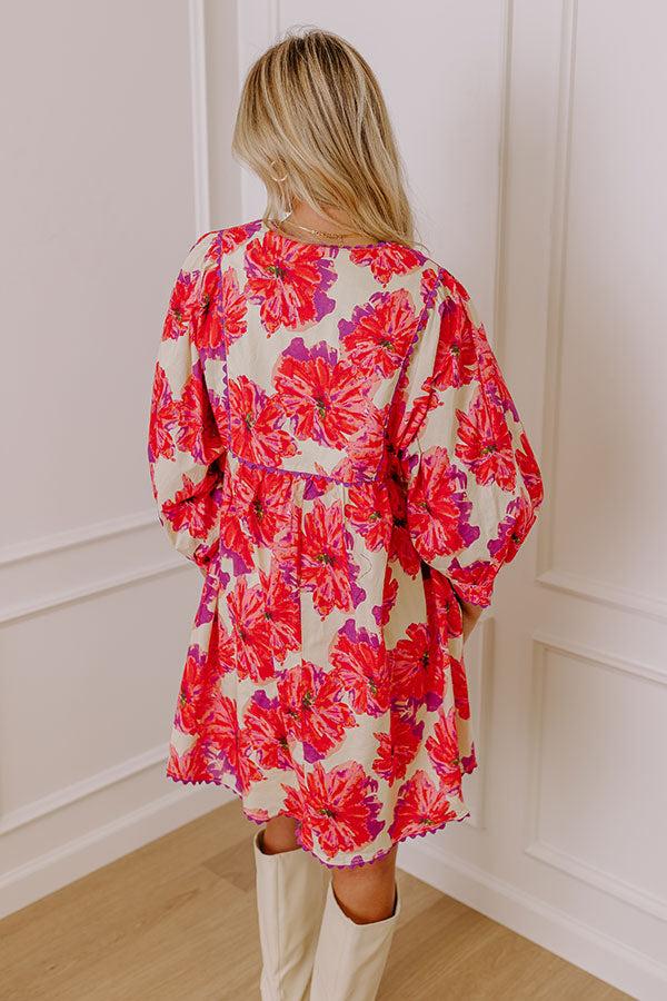 Tulip Fields Floral Mini Dress Product Image