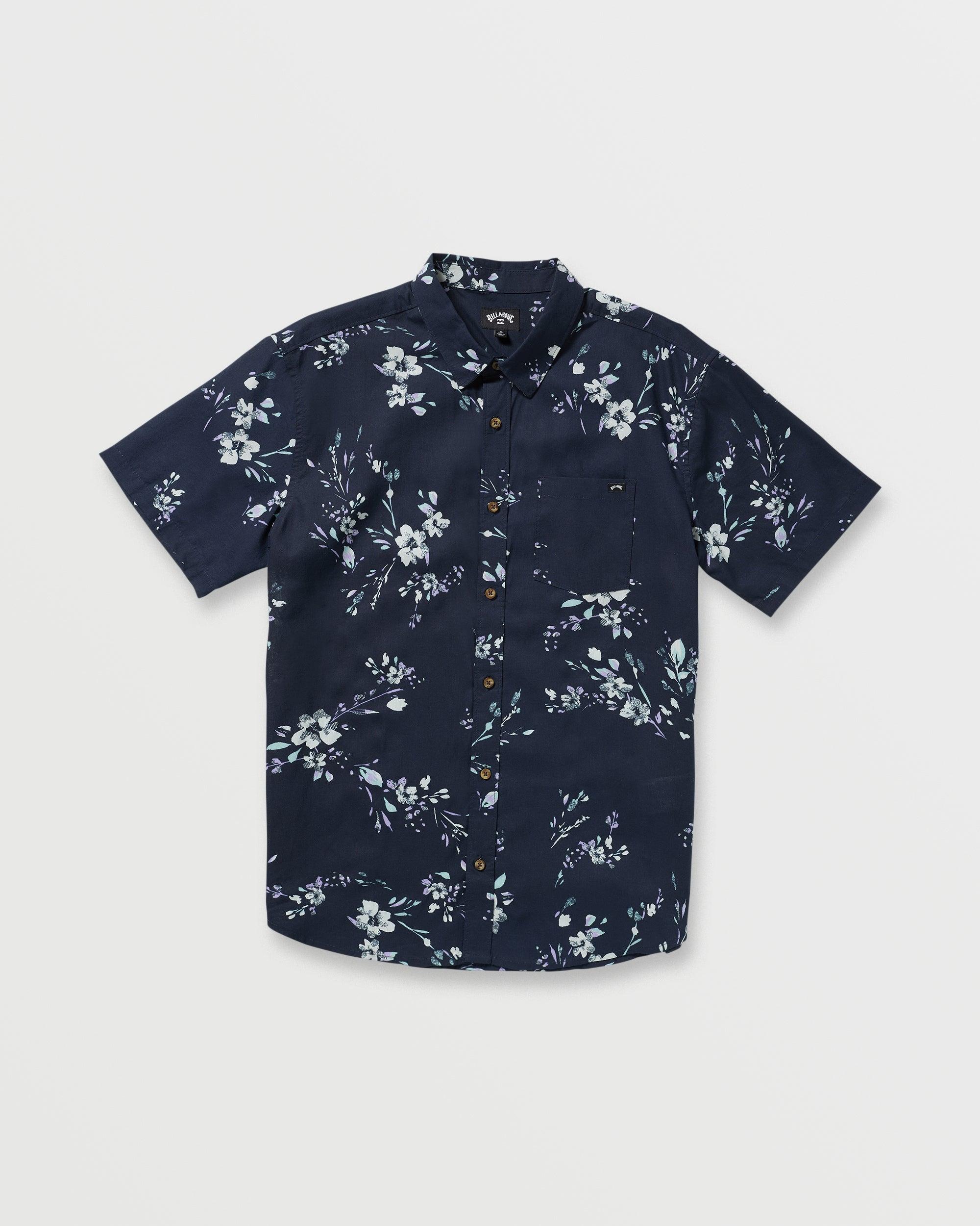 Sundays Short Sleeve Shirt - Dark Navy Male Product Image