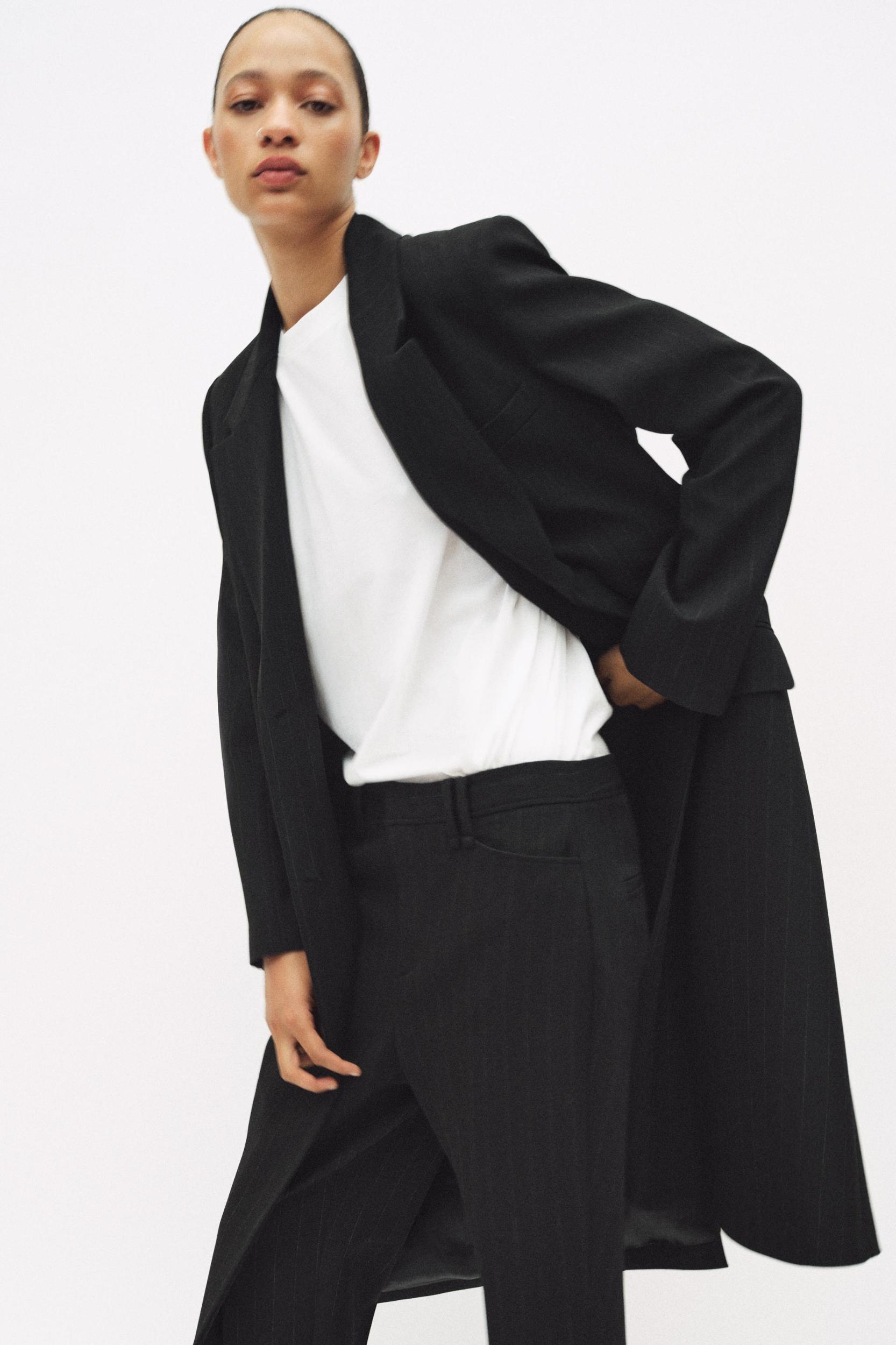 PINSTRIPE PANTS ZW COLLECTION Product Image