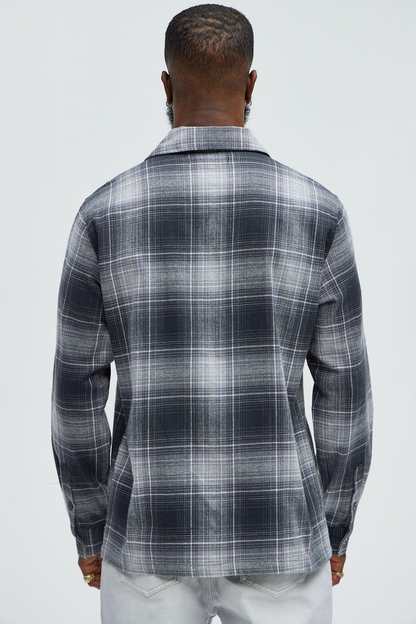 Eatonia Flannel Shirt - Grey/combo Product Image