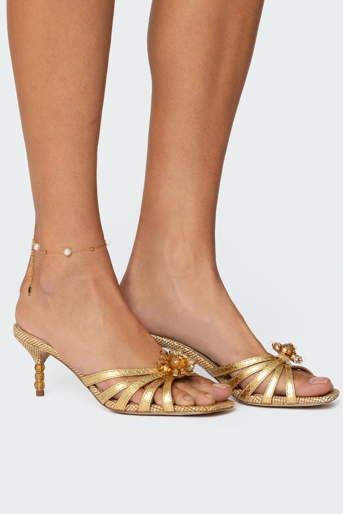 Spaced Pearl Anklet Product Image