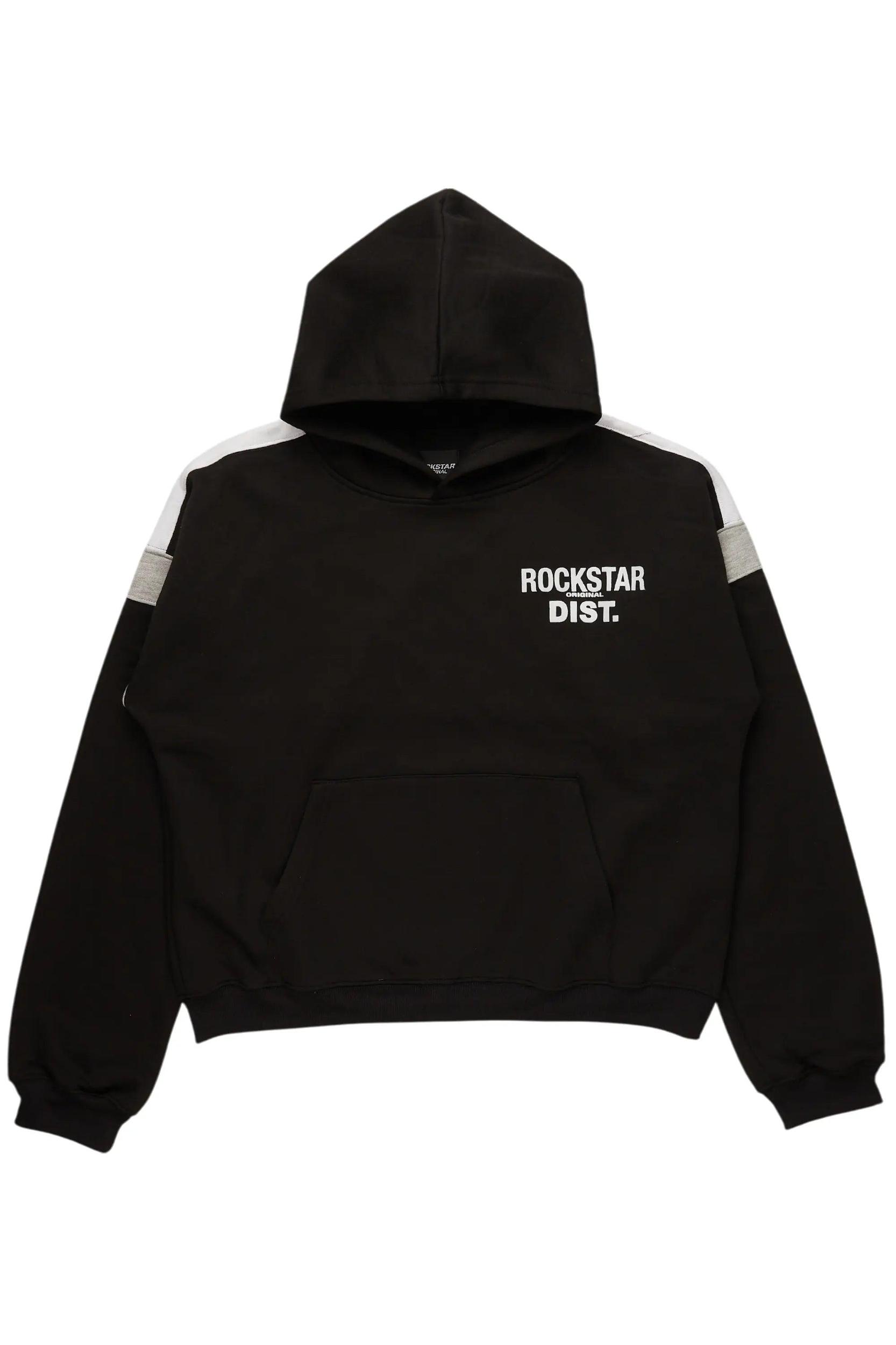 Evonne Black Oversized Hoodie Female Product Image