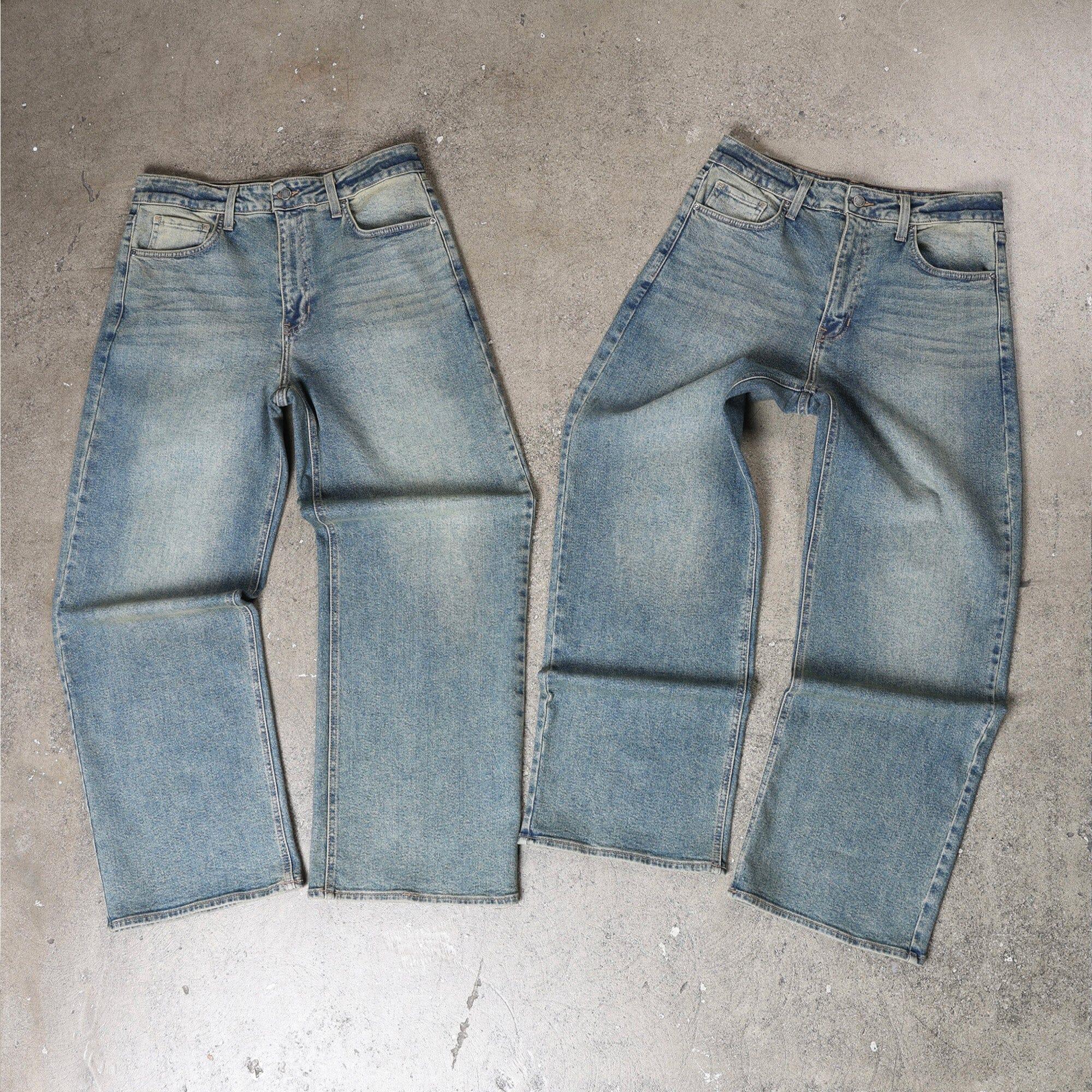 Pasadena Dad Jeans | Straight-Wide Leg Product Image