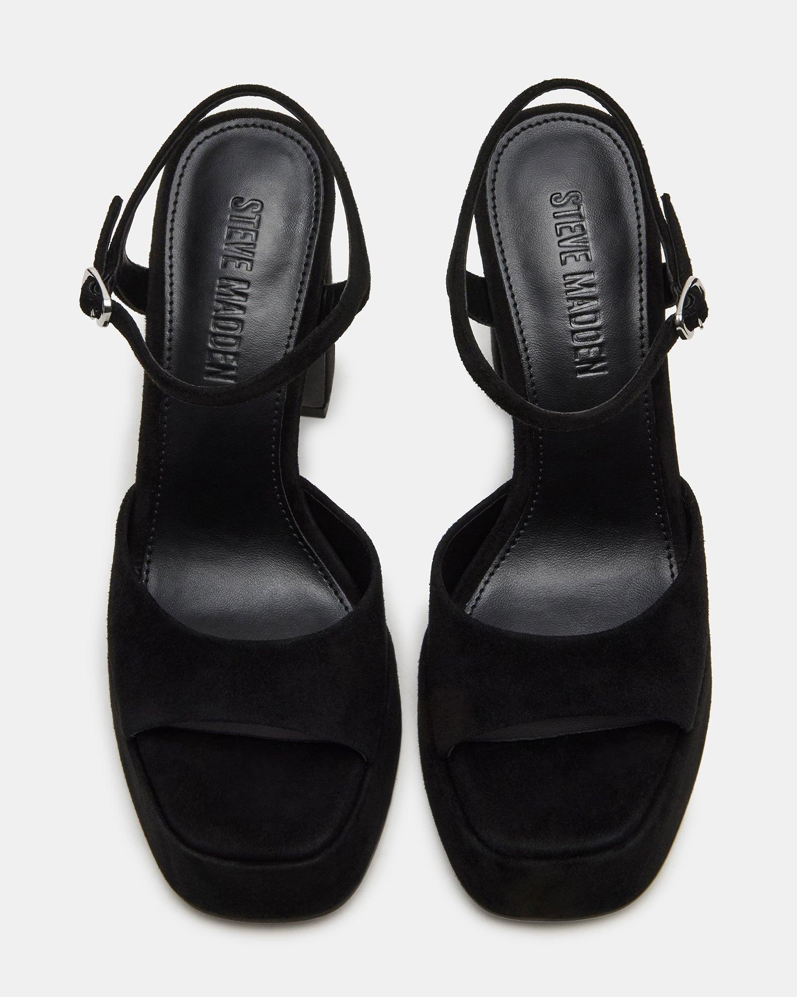 LIANDRA BLACK SUEDE Female Product Image