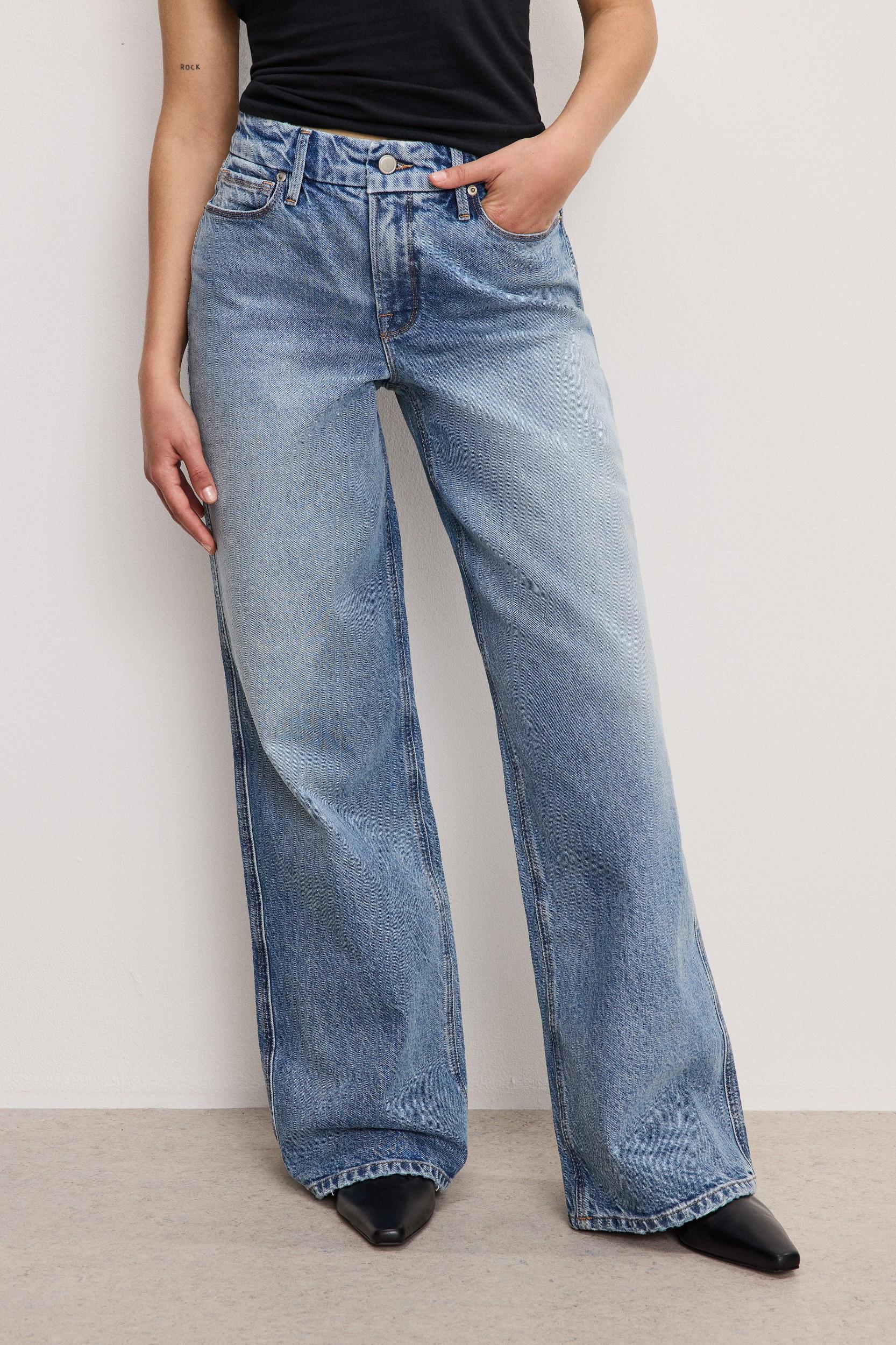 GOOD PETITE SKATE JEANS | INDIGO756 Product Image