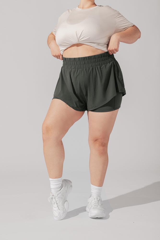 High Waisted Supershort™ - Forestwood Product Image