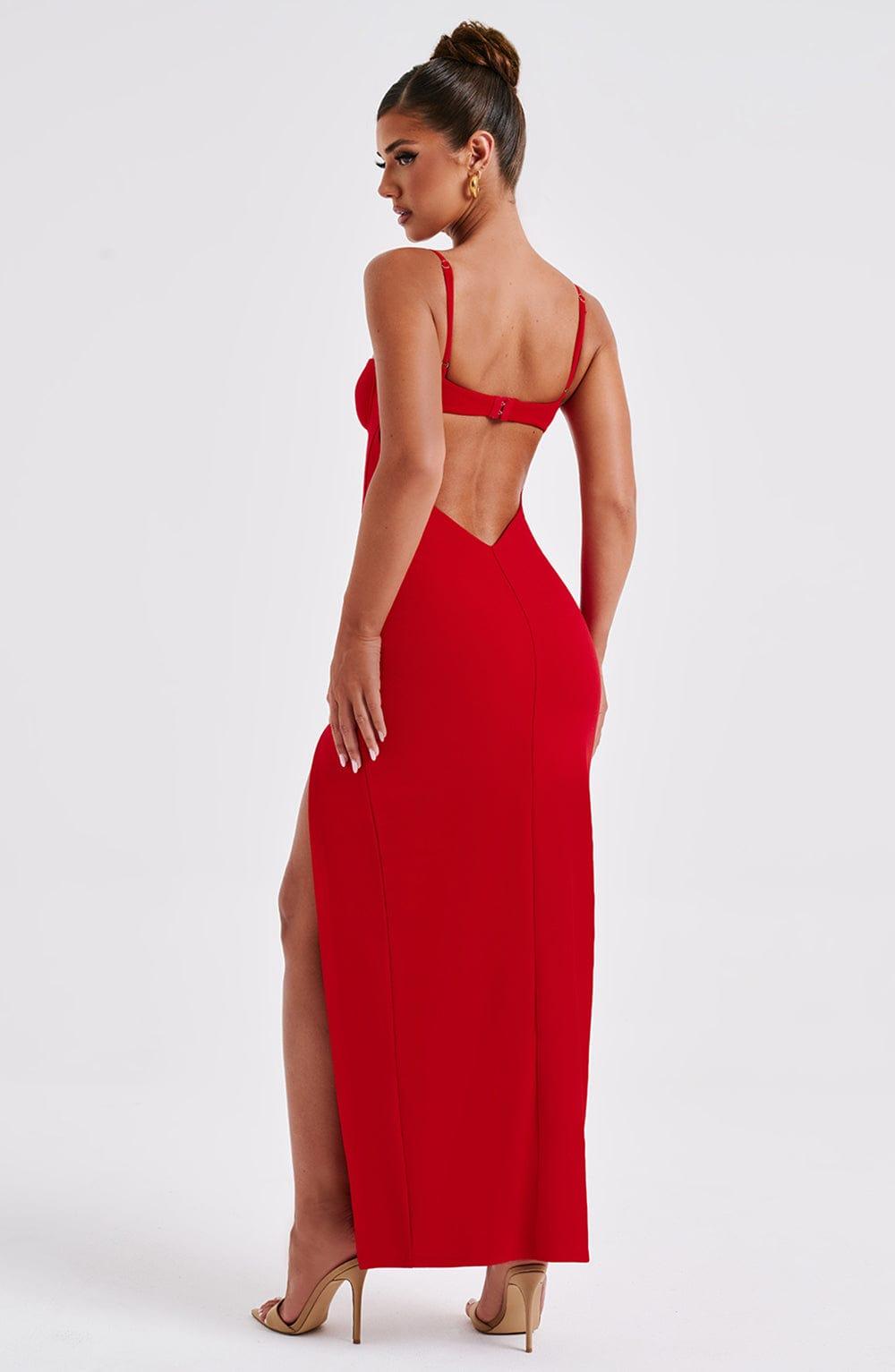 Asteria Maxi Dress - Red Product Image