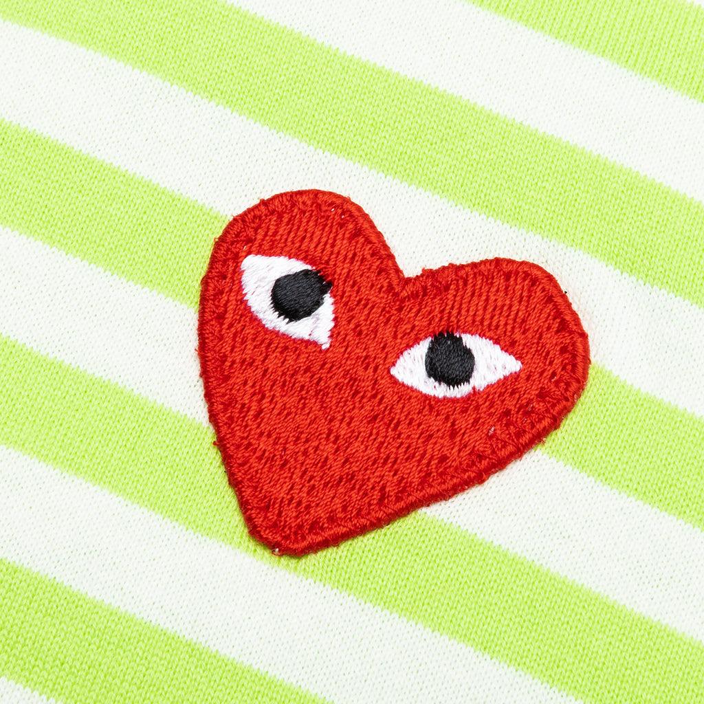 Pastelle Striped L/S Shirt - Green Male Product Image