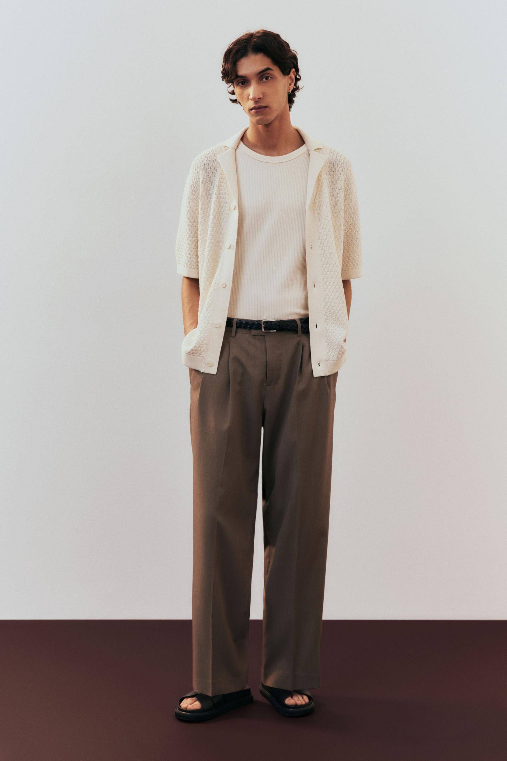 Regular-Fit Suit Pants Product Image