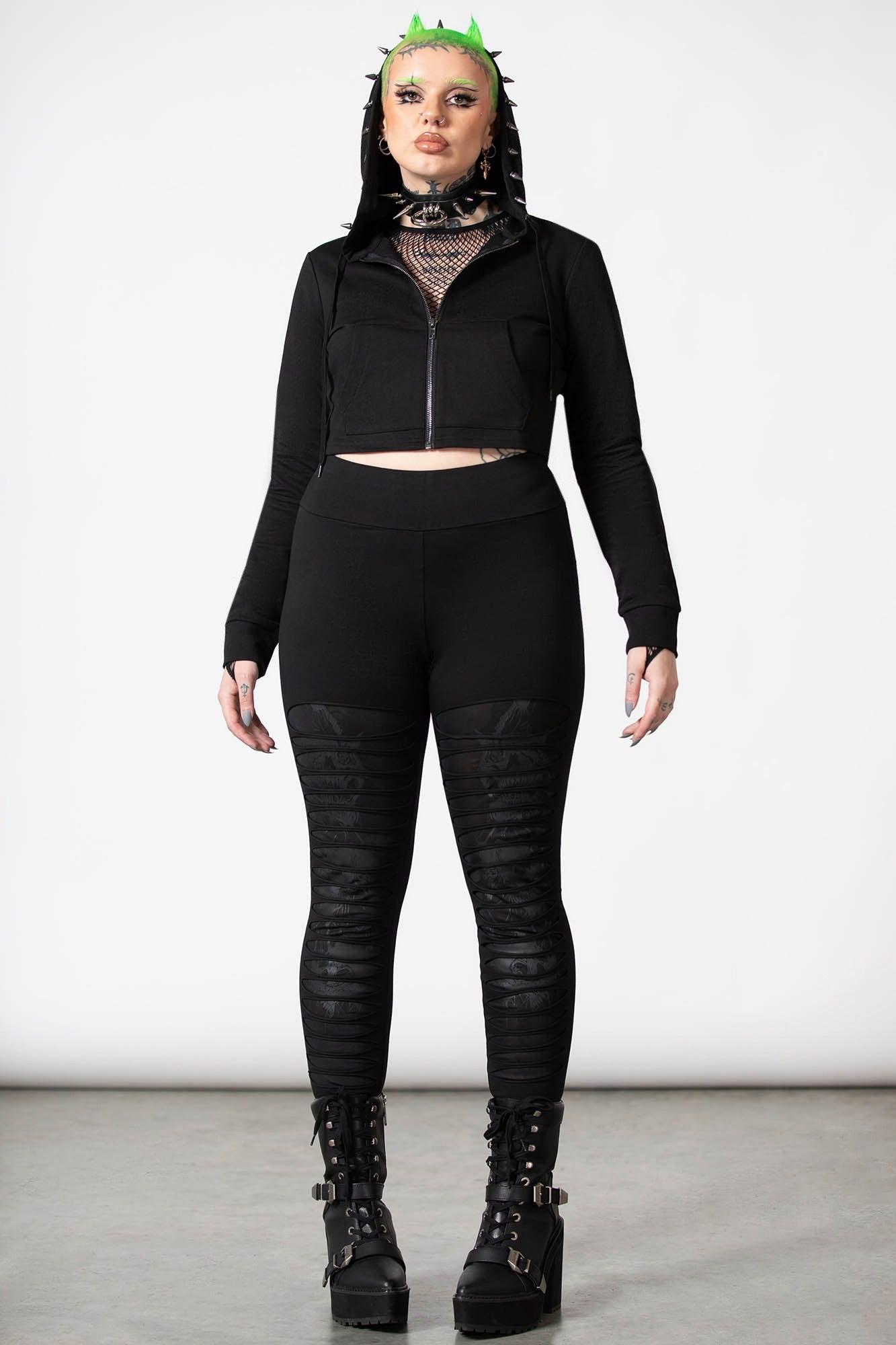 Assent Slashed Leggings - Resurrect Female Product Image