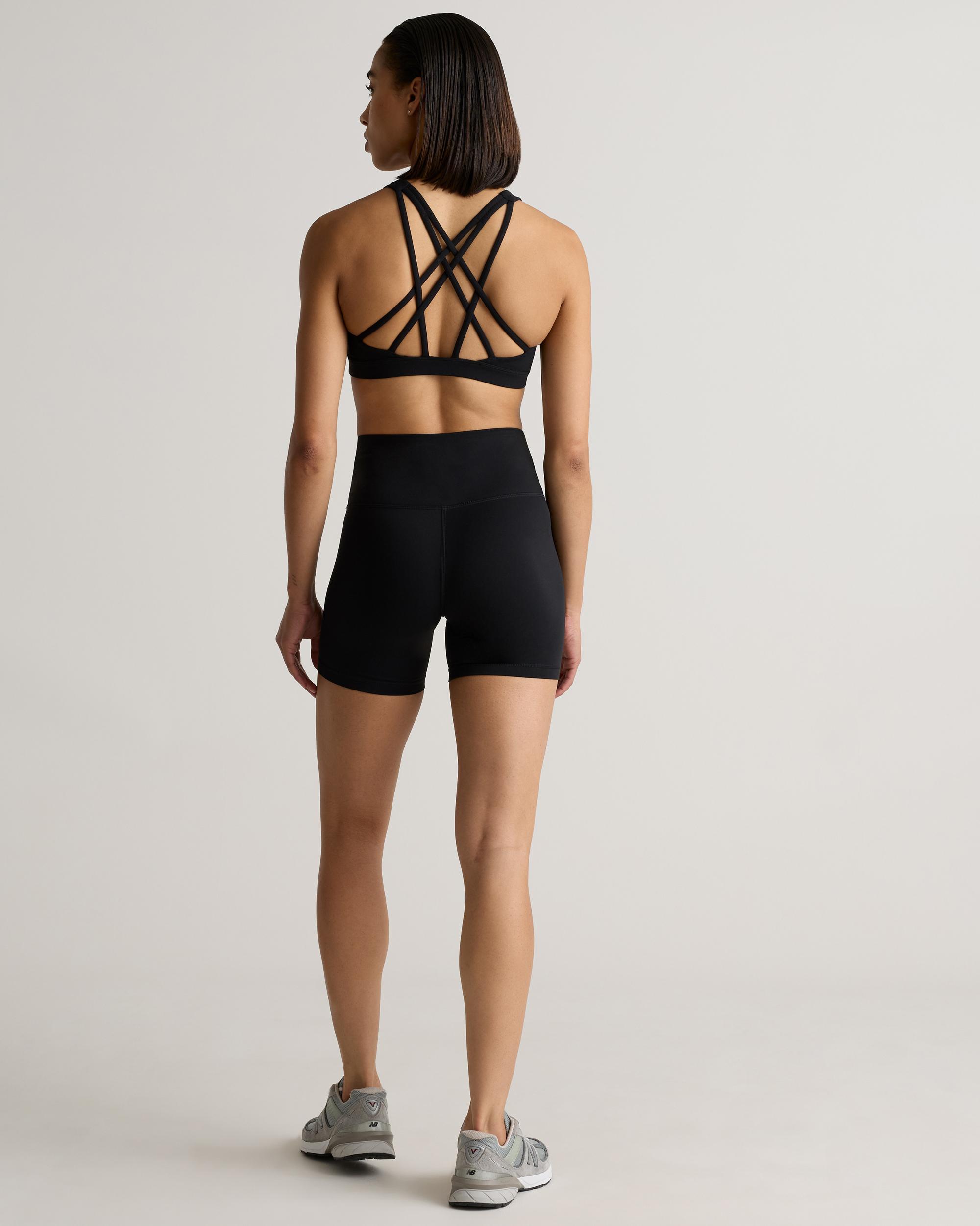 Quince | Women's Power-Up High-Rise Training Shorts Nylon/Spandex Product Image