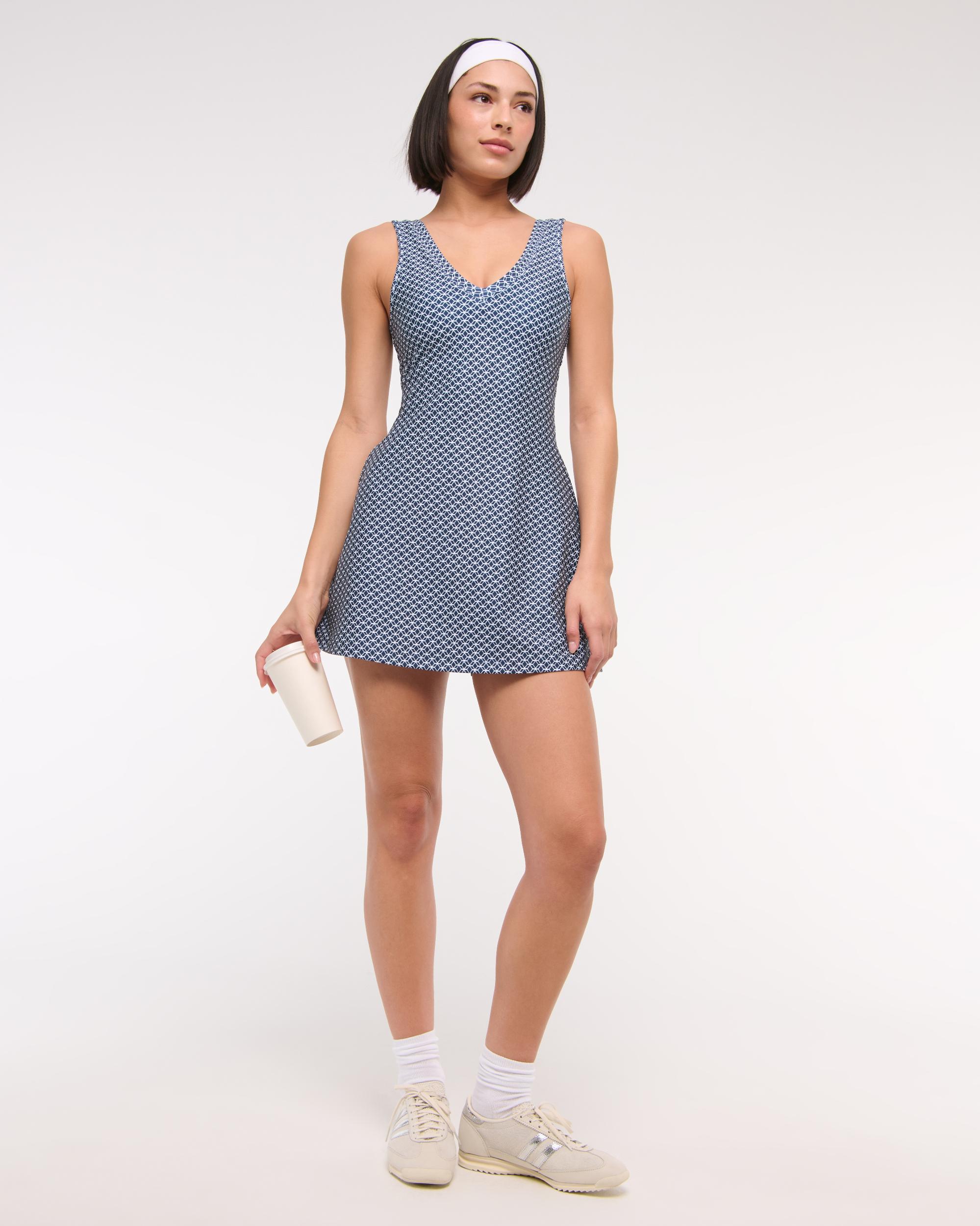 YPB sculptLUX V-Neck Mini Dress Product Image