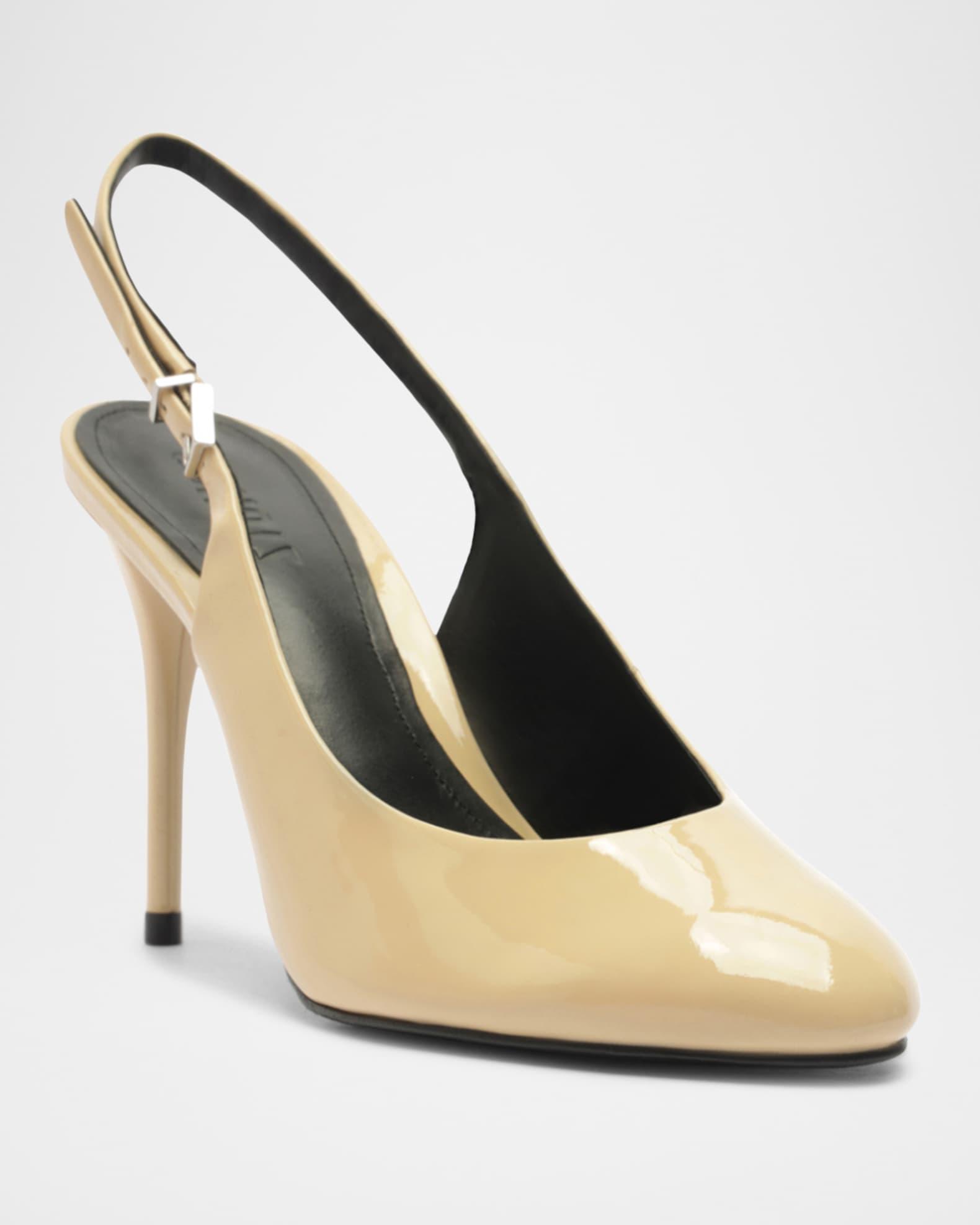 Geraldine Patent Slingback Pumps Product Image