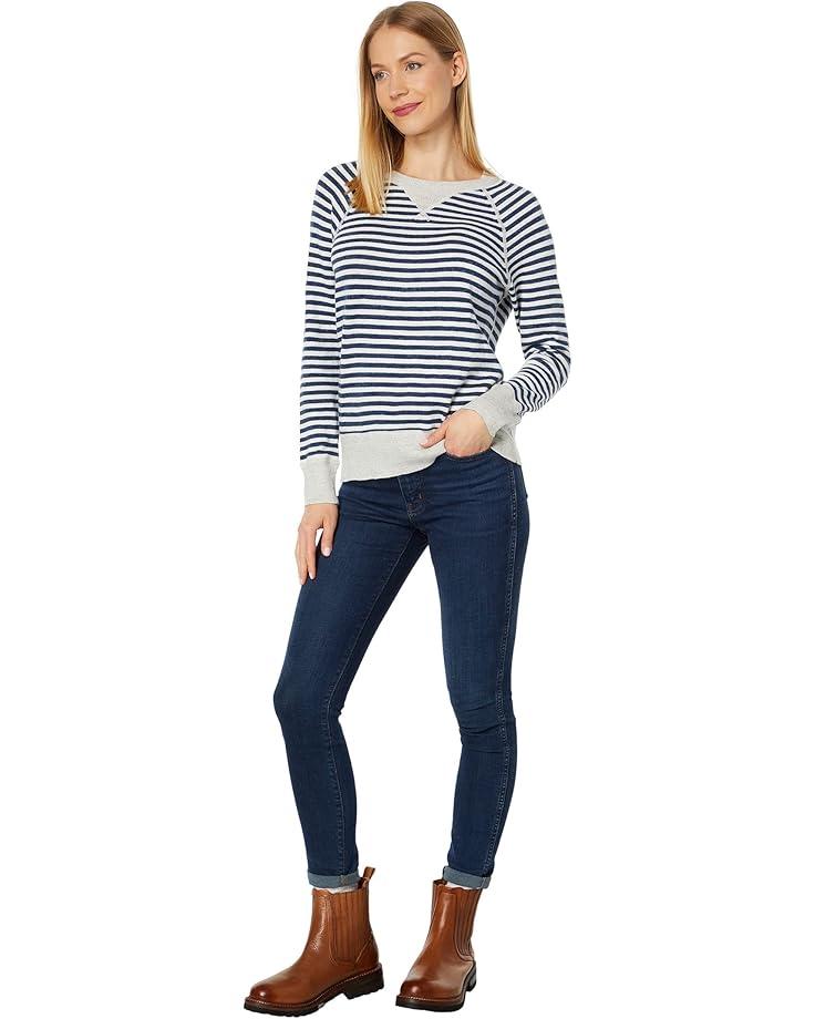 Soft Stretch Supima Tee Crew Neck Striped Short Sleeve Product Image