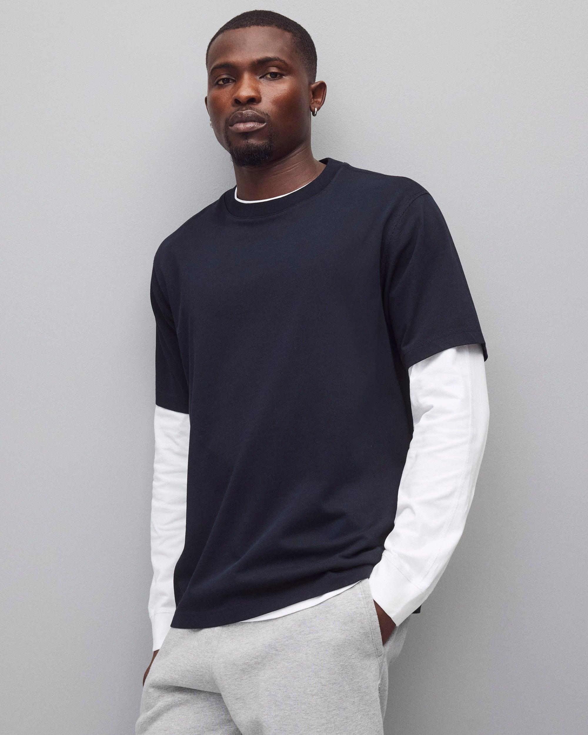 Lightweight Jersey Standard Raglan T-Shirt Male Product Image