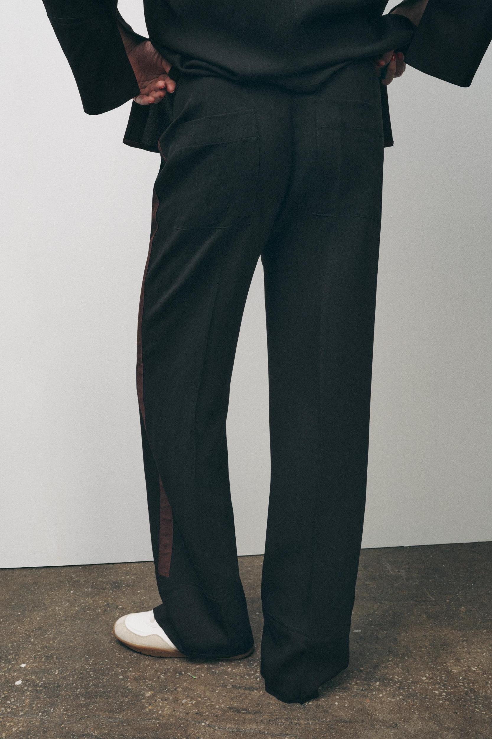 SIDE STRIPE PANTS ZW COLLECTION Product Image