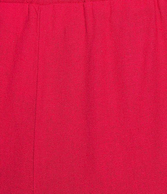 Allison Daley Pomegranate Linen Blend Pull-On Capri Pants Product Image