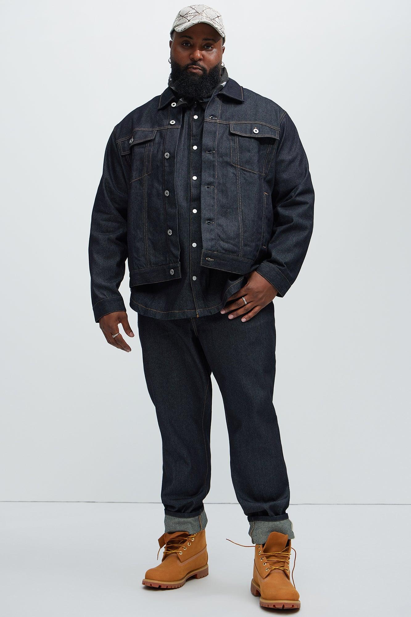 Collin Raw Denim Slim Jeans  - Indigo Product Image