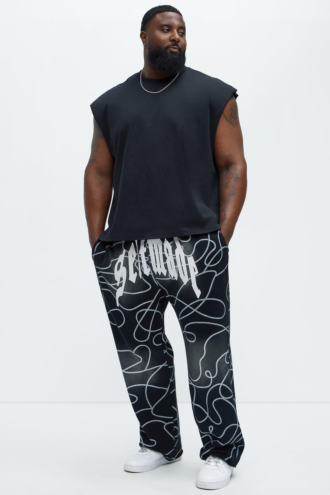 Tyson Selfmade Straight Sweatpants - Black Product Image