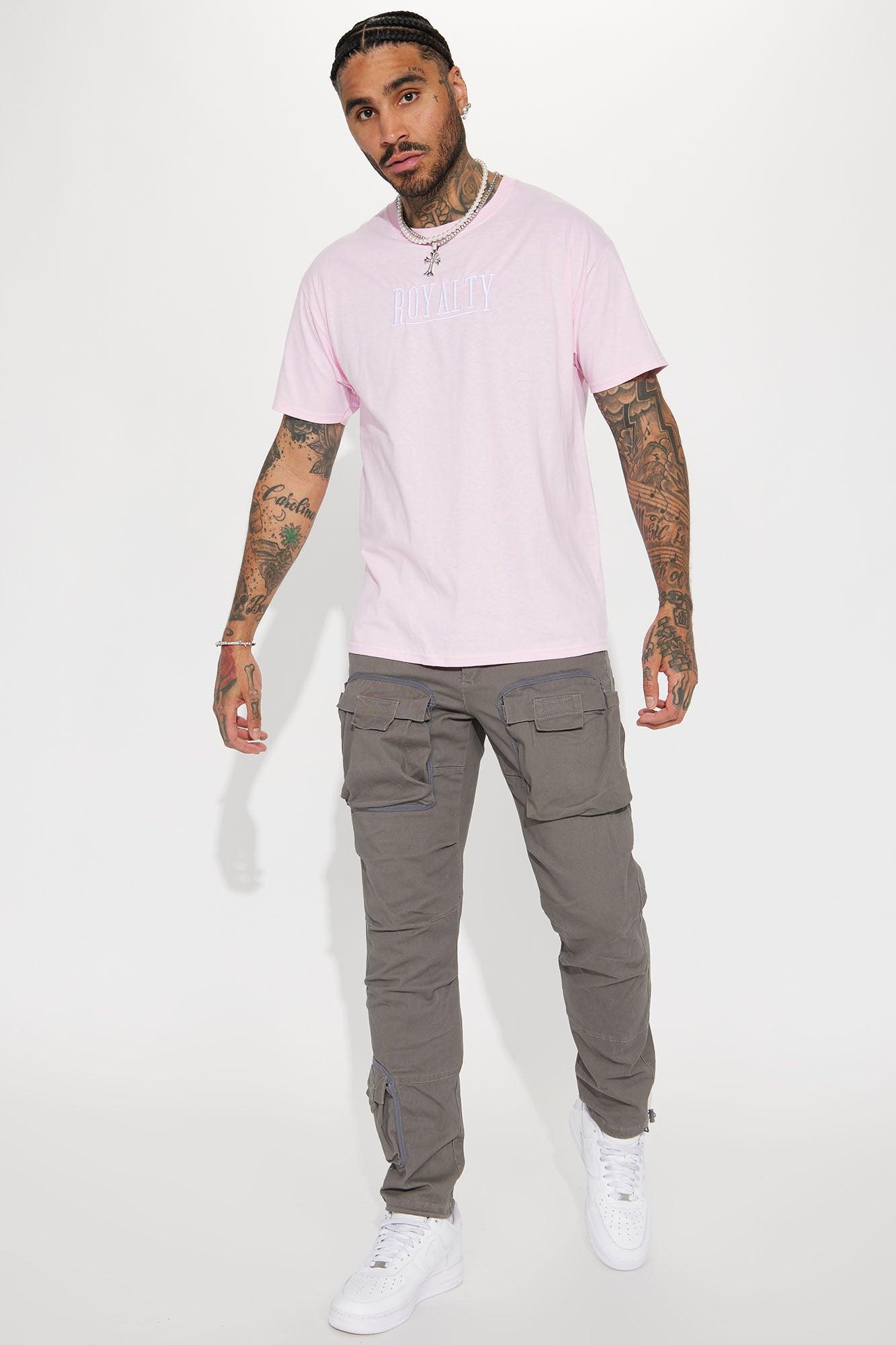 Duality Twill Cargo Pants - Grey Product Image