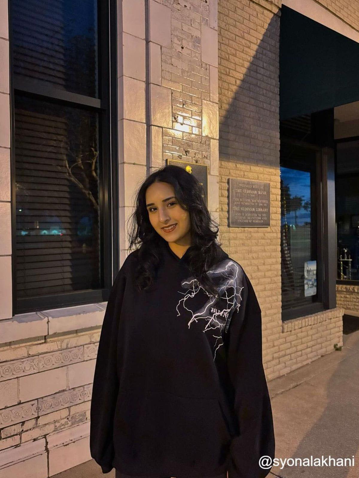 Aelfric Eden Lightning Graphic Pullover Hoodie Product Image