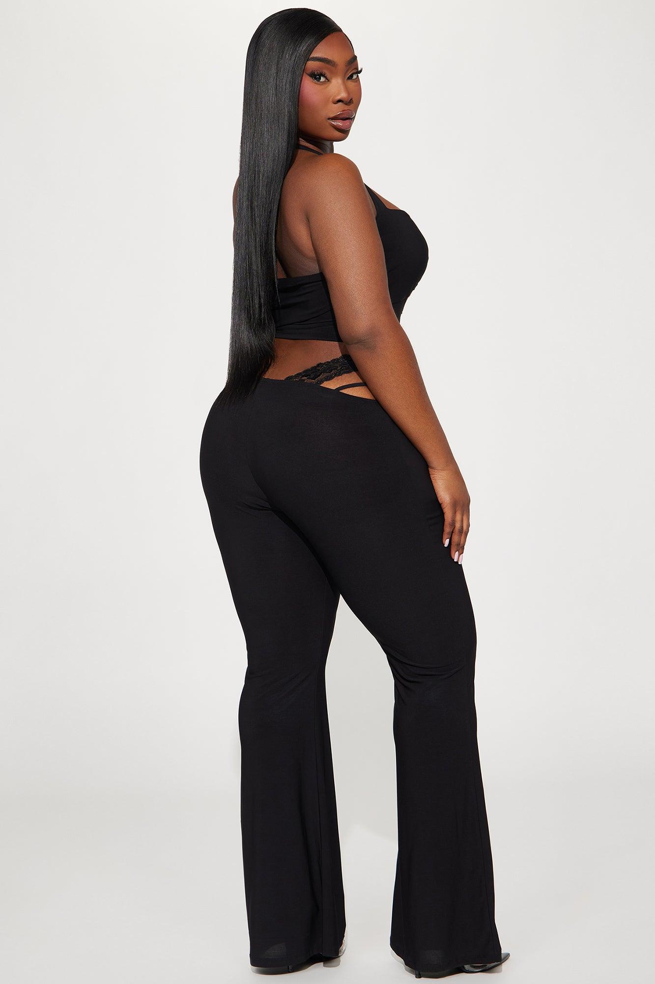 Spoil Me Pant Set - Black Product Image