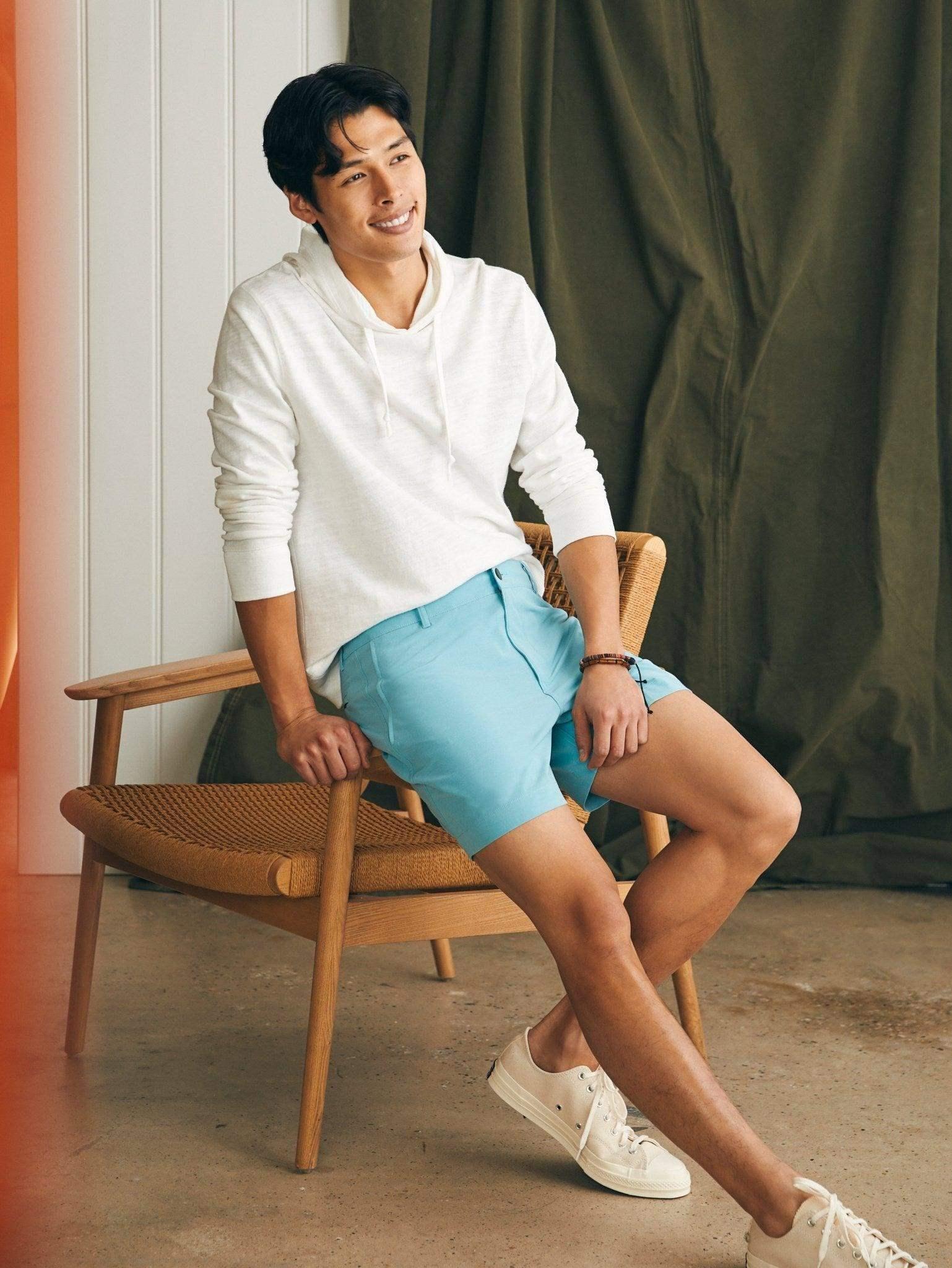 All Day™ Short 1.0 (5") - Turquoise Sky Male Product Image