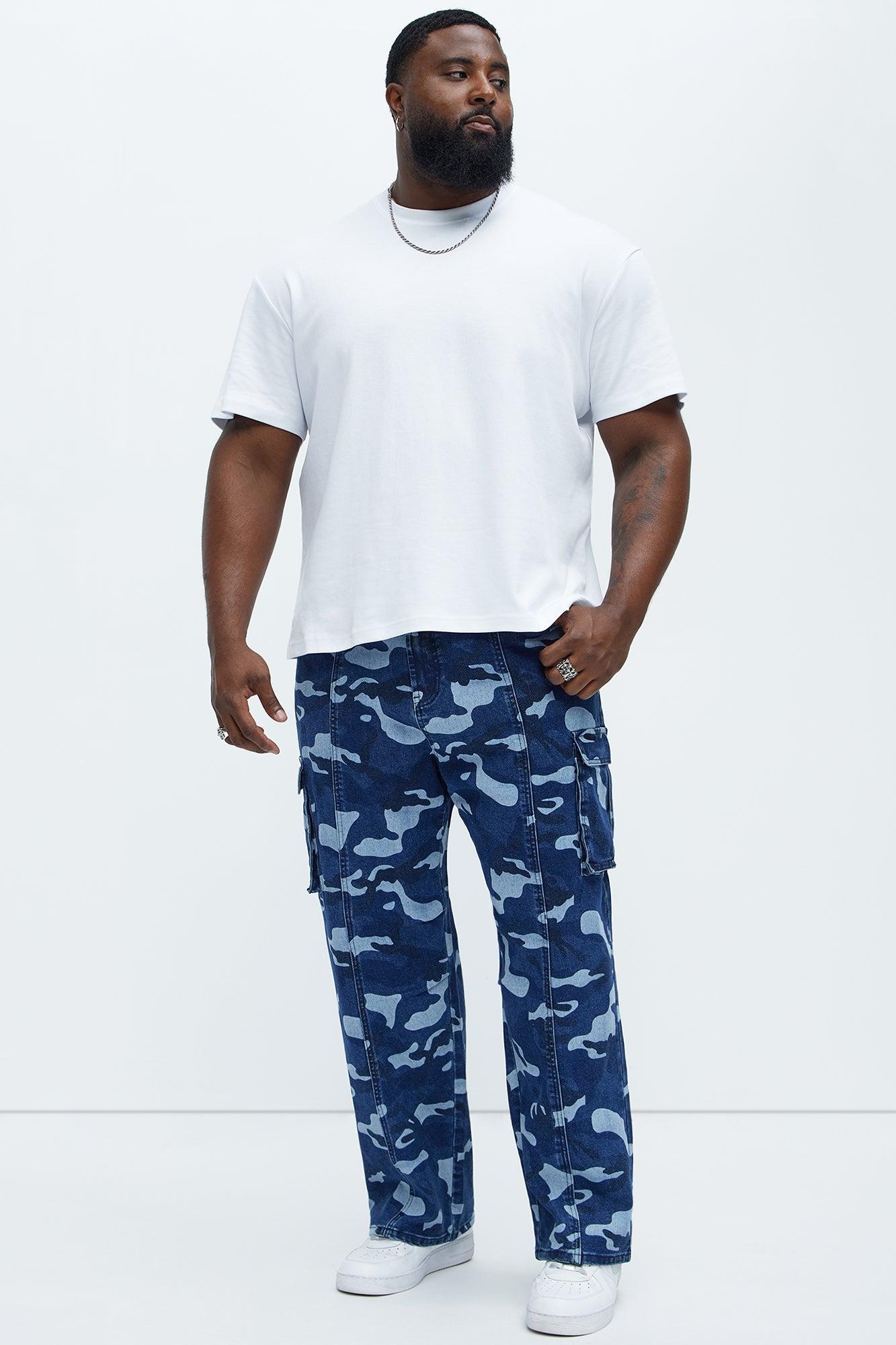 Cargo Camo Baggy Jeans - Camouflage Product Image