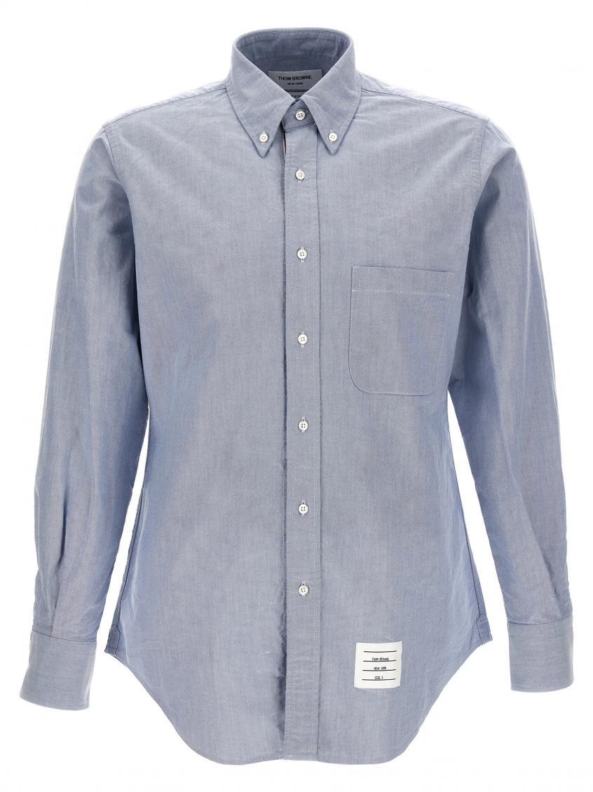 Thom Browne Men's Classic Fit Cotton Button-Down Shirt Product Image