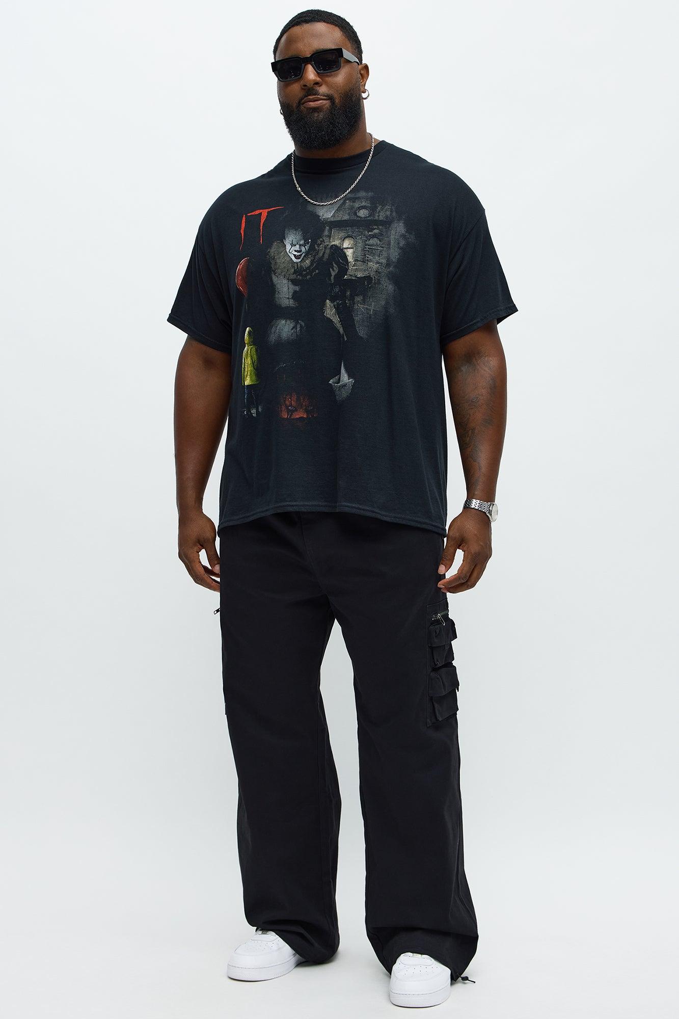 It Pennywise Red Balloon Short Sleeve Tee - Black Male Product Image