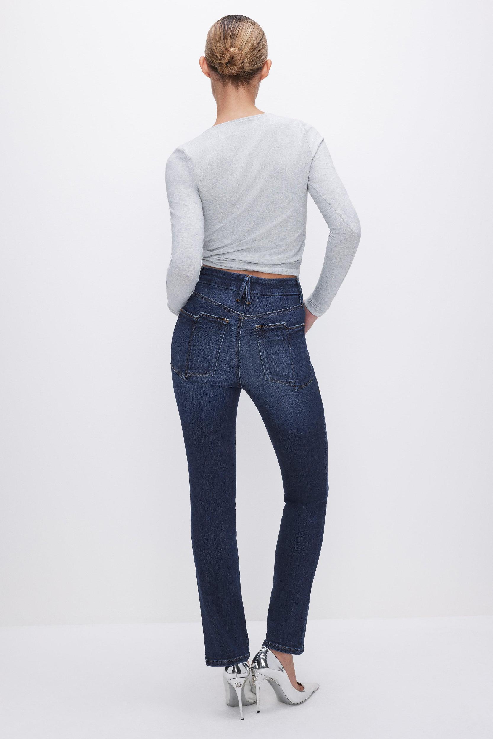 SOFT-TECH GOOD CLASSIC SLIM STRAIGHT JEANS | INDIGO572 Product Image