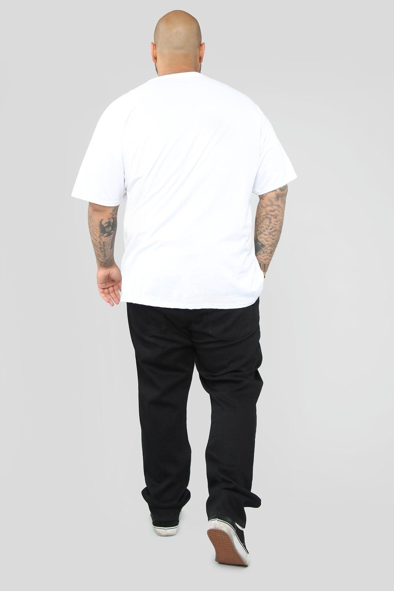 Fresh Short Sleeve Tee - White/Black Product Image