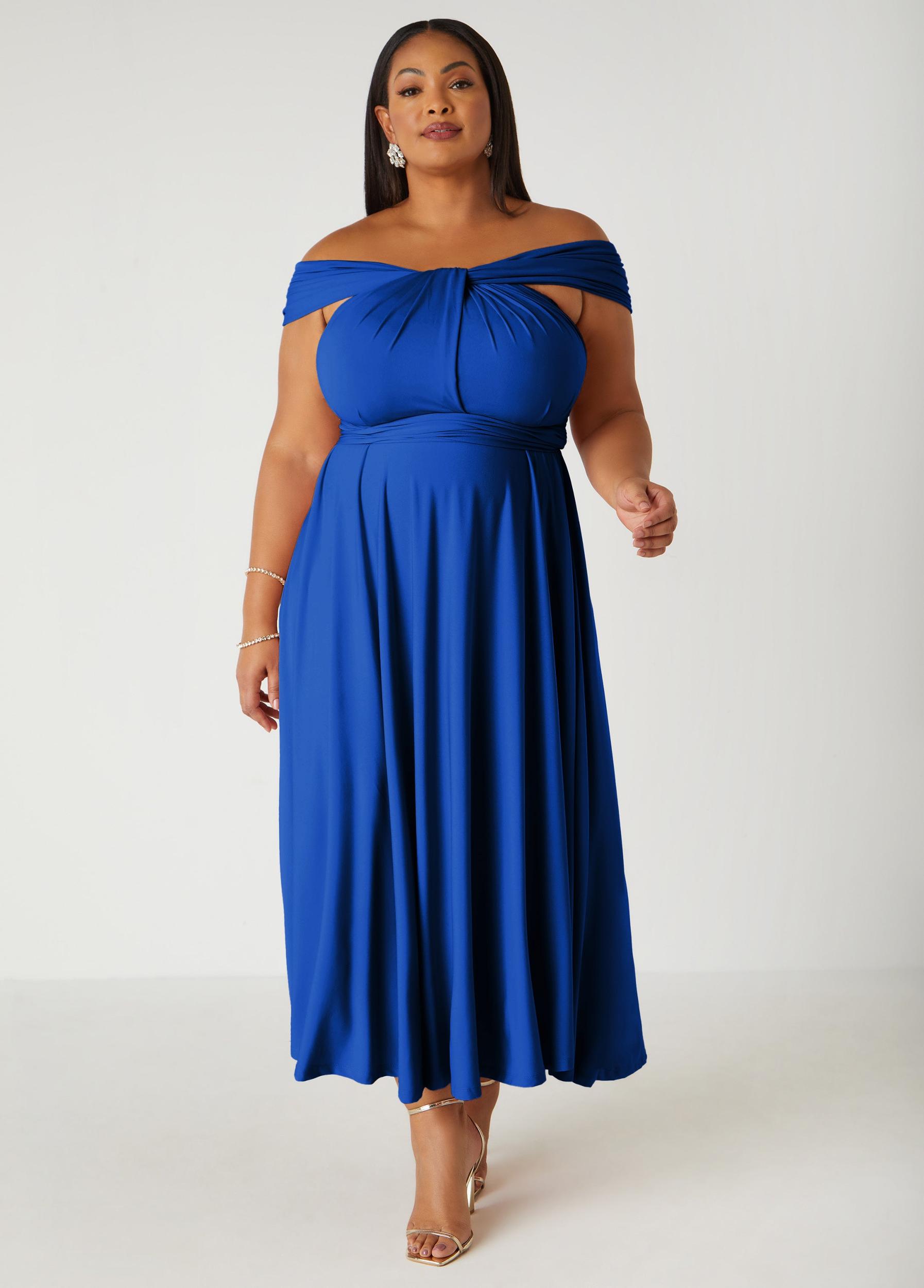 Convertible Multi Way Maxi Dress Product Image